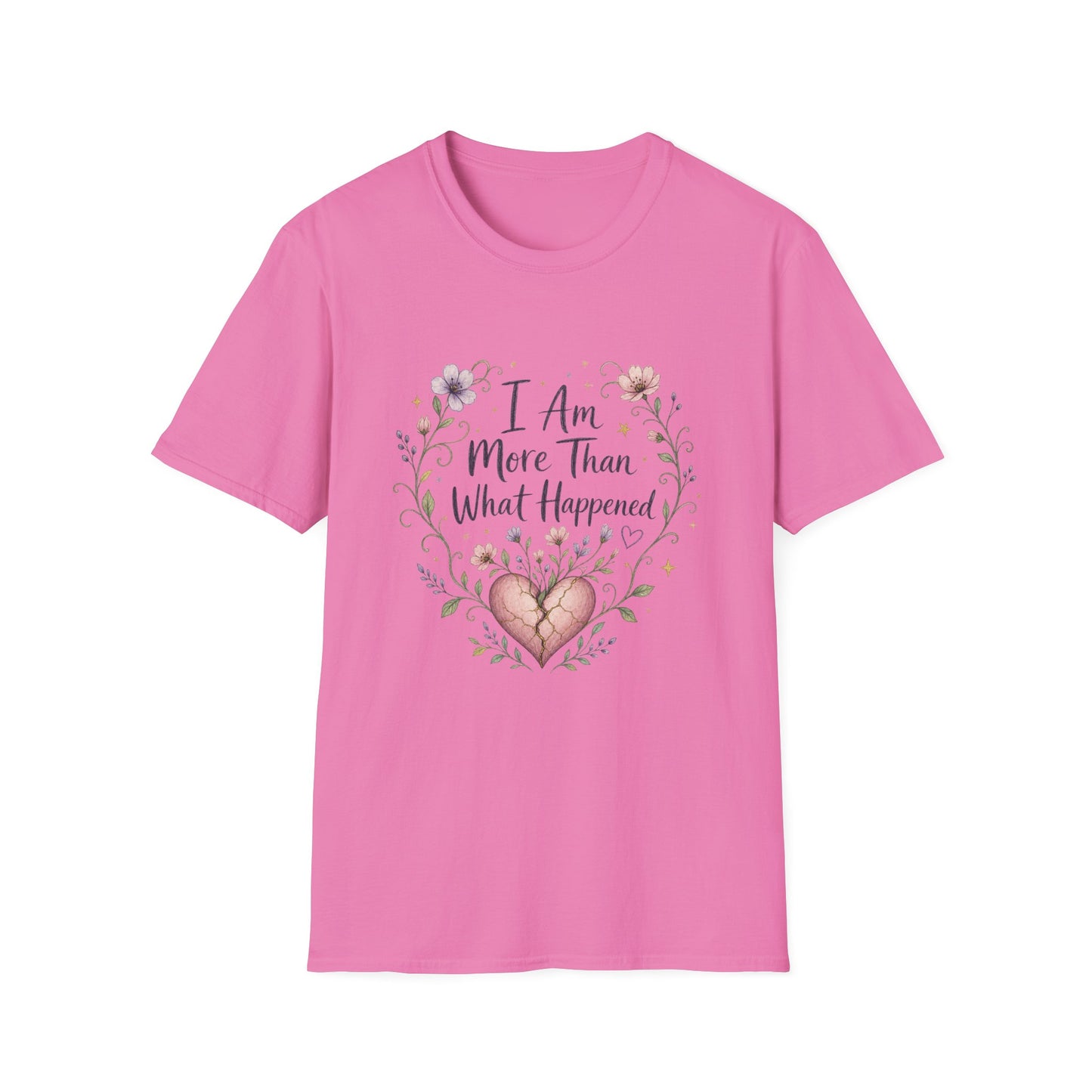 I Am More Than What Happened T-Shirt | Abuse Survivor Inspiration