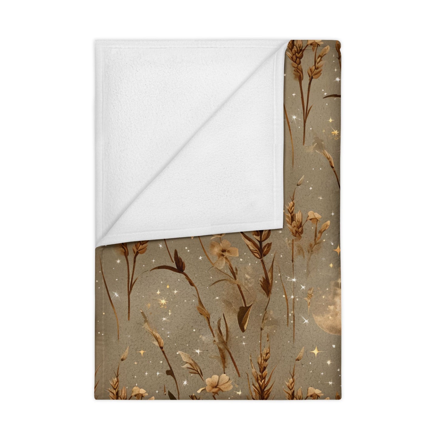 Whimsical Moonlit Toddler Blanket, Cozy Nursery Decor, Kids Gift, Baby Shower Present, Playroom Accessory, Bedtime Snuggles