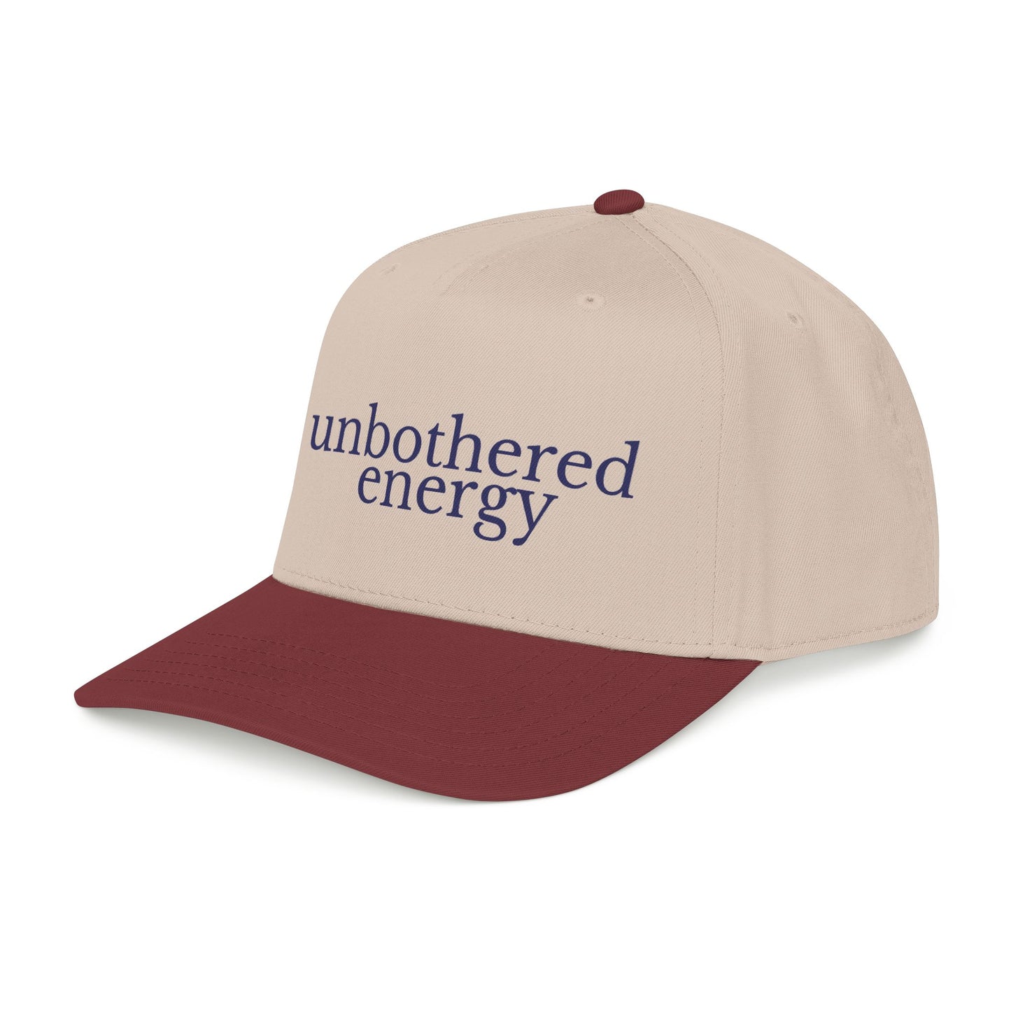 unbothered energy cap | mid profile baseball cap