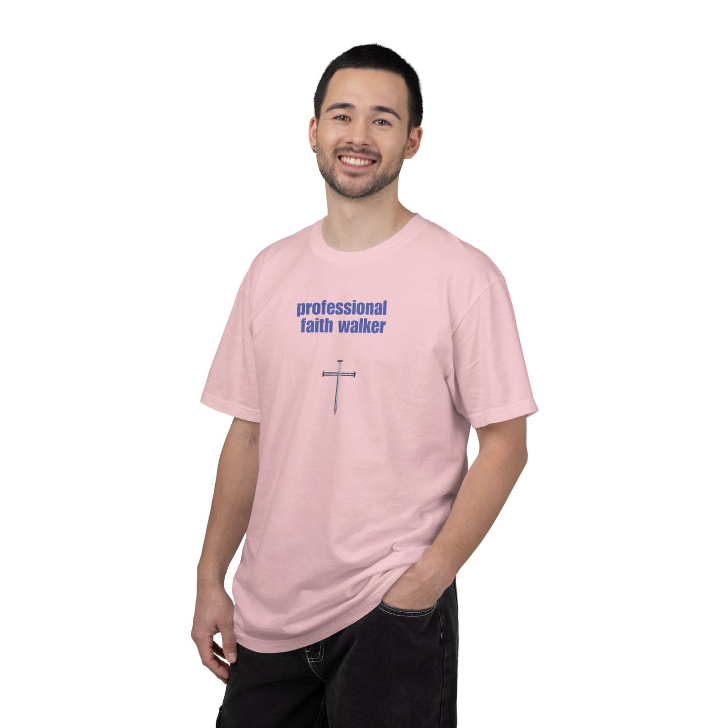 Professional Faith Walker T-Shirt, Faith Inspired Apparel, Christian Gifts, Casual Religious Wear, Unisex Tees for All Occasions
