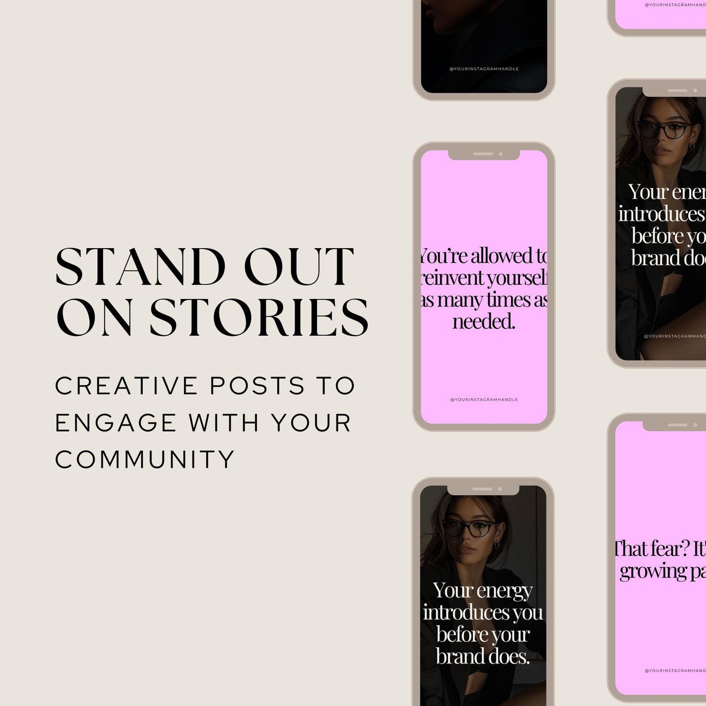 100 Empowering Quotes for Women - Instant Download, Editable Canva Template, Women Encouragement