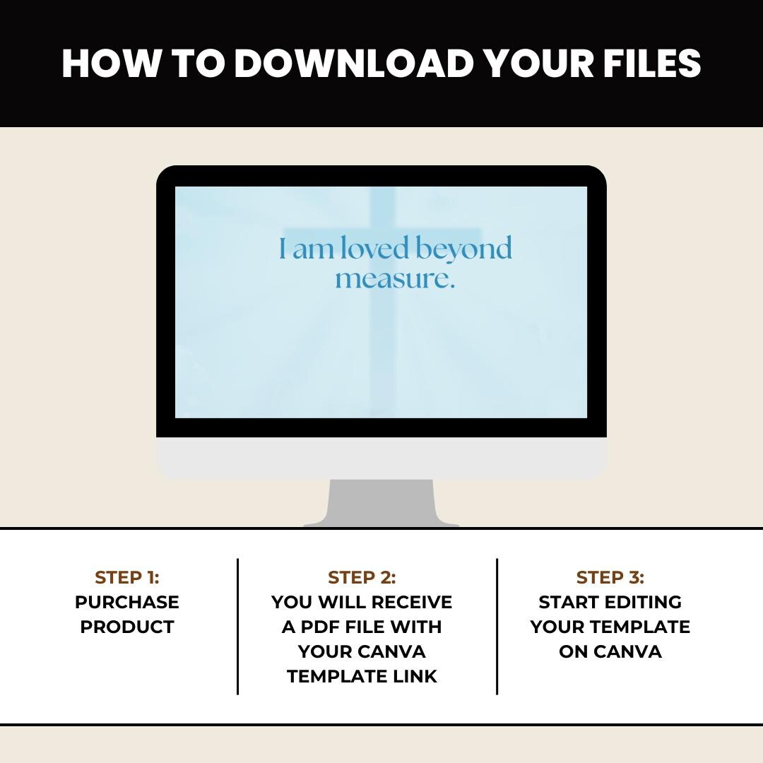 90 Christian Quote Templates: Inspirational Social Media Posts (Canva Digital Download)