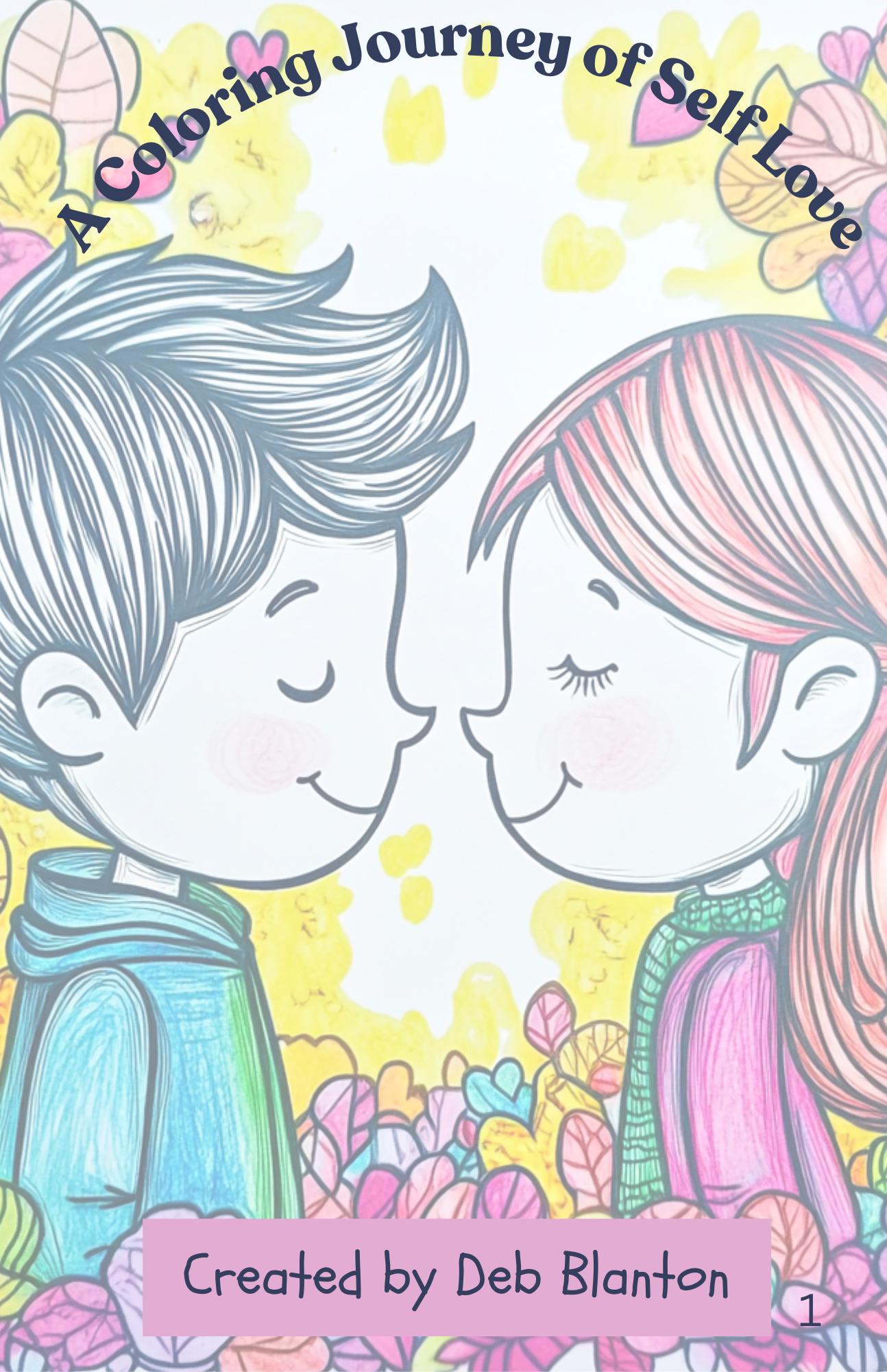 Self Love Coloring Book: Positive Affirmations for Kids (PDF Digital Download)