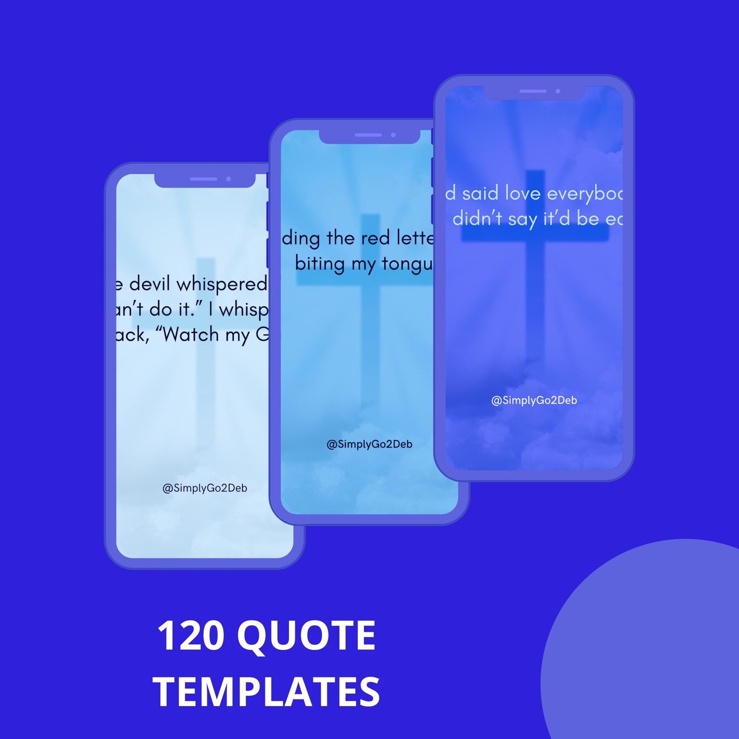 Funny Christian Quotes: Canva Templates for Social Media (Digital Download)
