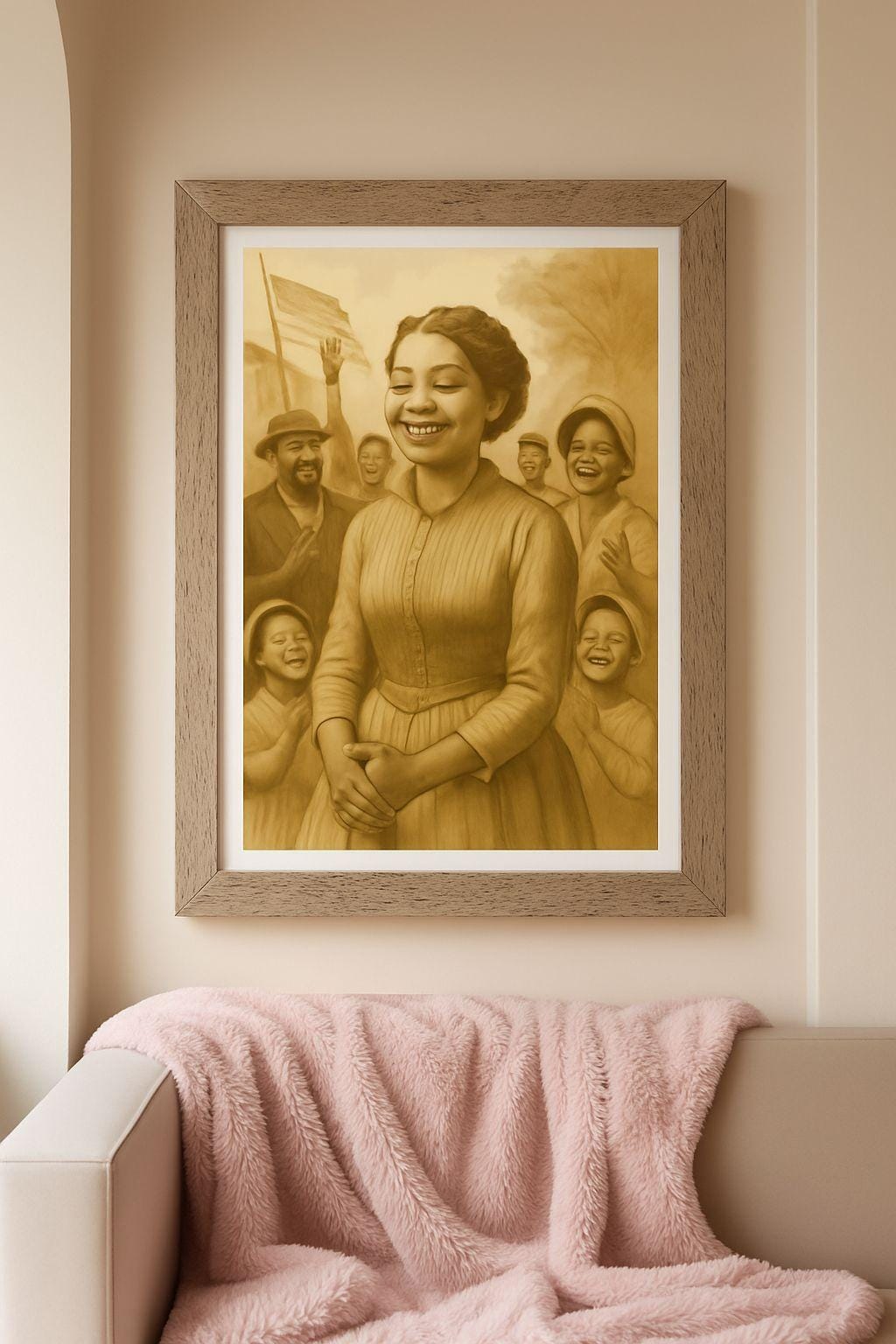 Juneteenth Art Print: Freed at Last, Emancipation Day (Digital Download)