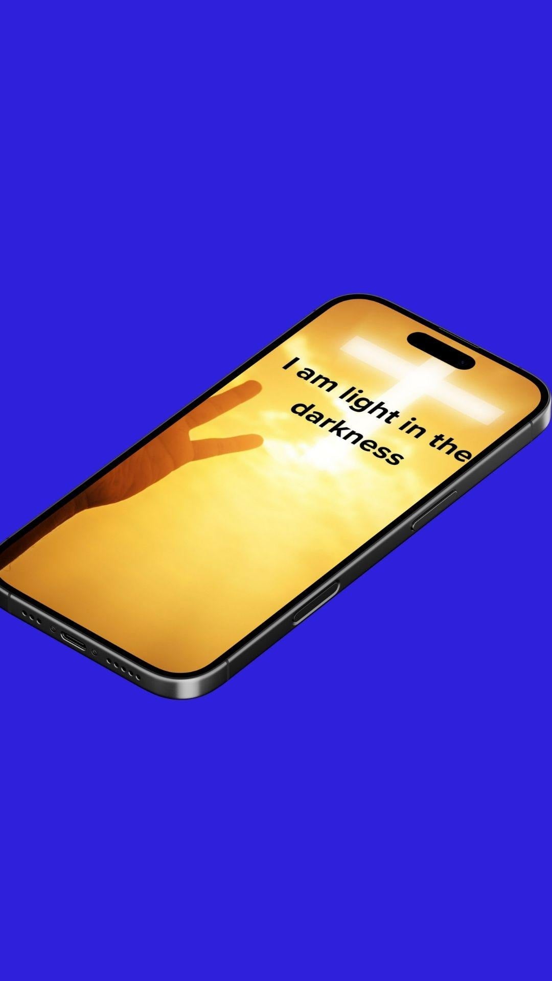 60 Christian Teen Affirmation Phone Wallpapers - ZIP PNG Bundle