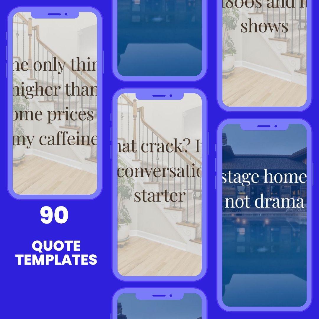 Realtor Humor Quotes Bundle: Editable Canva Templates (Digital Download)