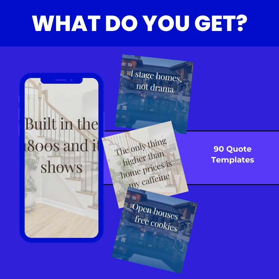 Realtor Humor Quotes Bundle: Editable Canva Templates (Digital Download)