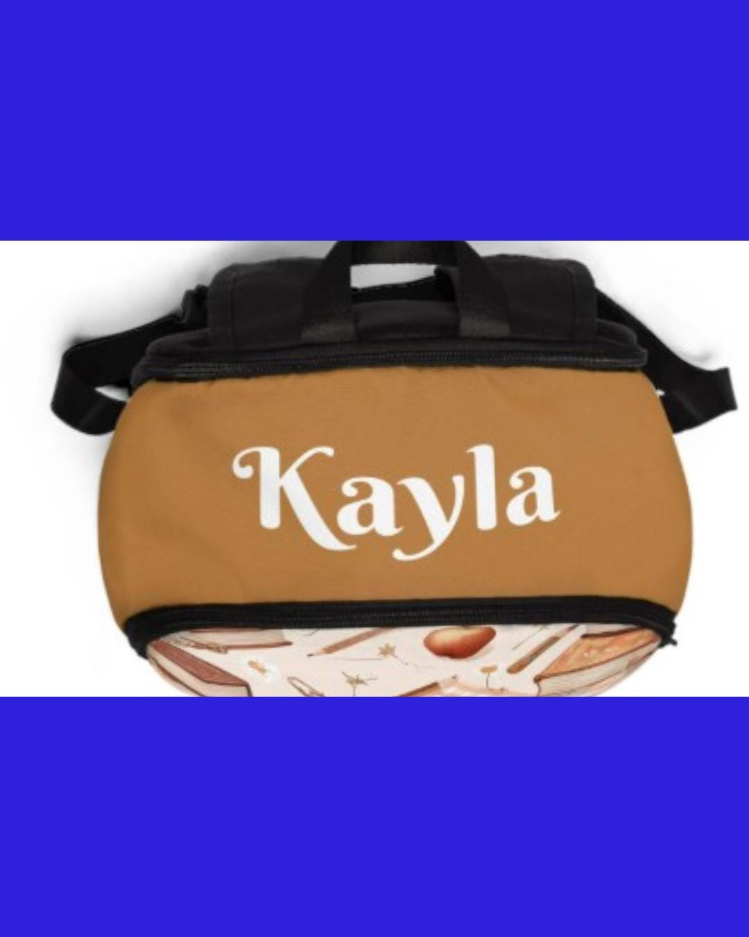 Personalized Book Backpack for Girls | Aesthetic Reader School Bag | Custom Book Lover Gift | Cozy Academia Backpack | Back to School