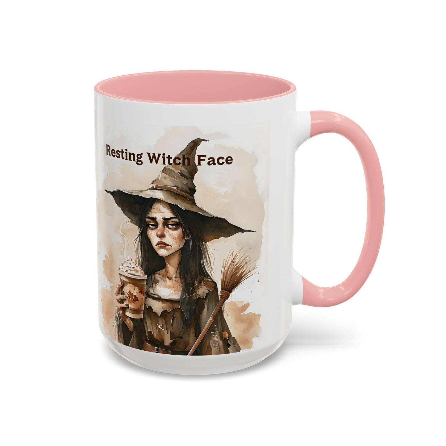 Resting Witch Face Coffee Mug - Halloween Mug, Funny Mug, Witch Mug, Halloween Gift, Coffee Lover Gift