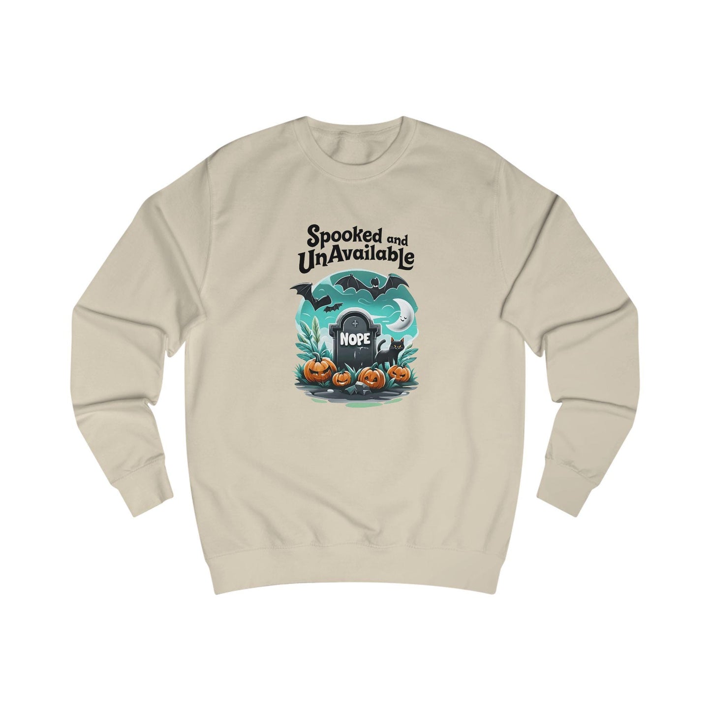 Spooky Season Sweatshirt: Unisex Halloween Fashion, Cozy Fall Wear