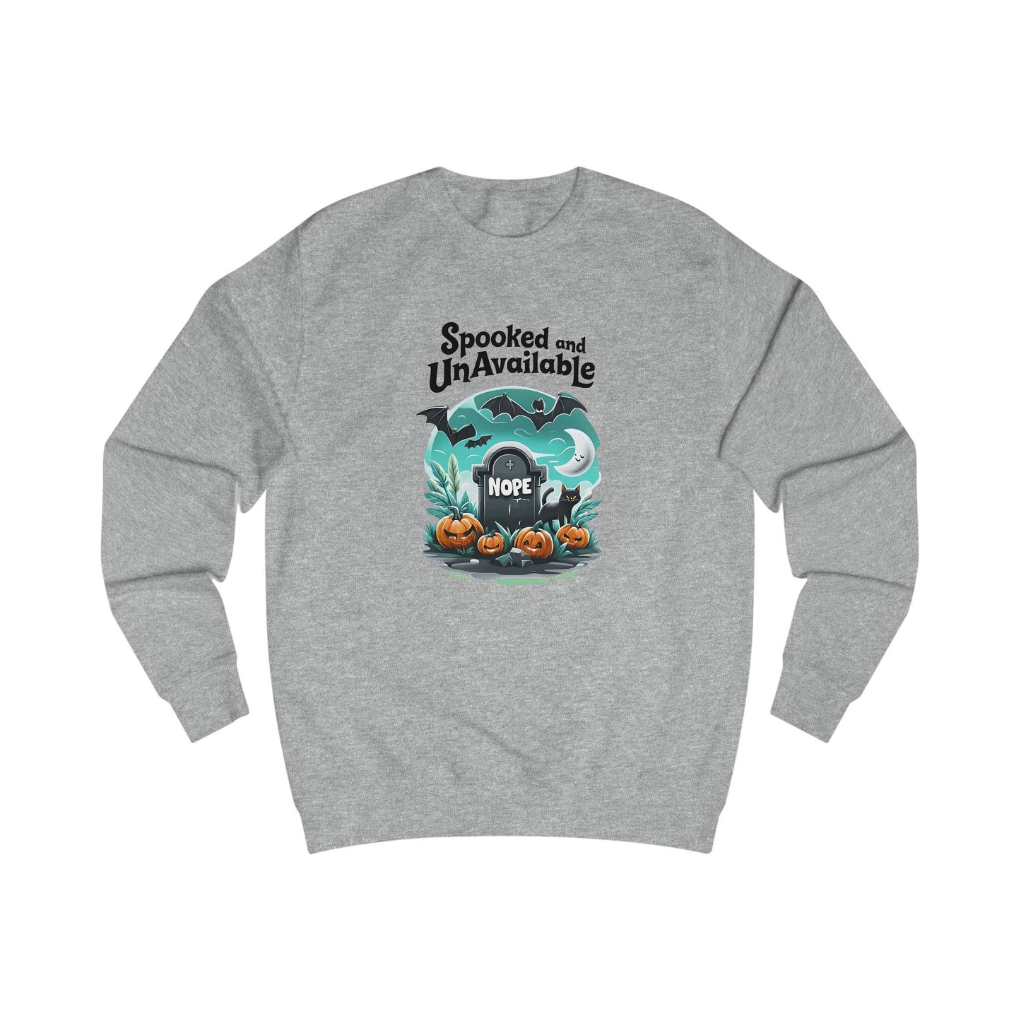 Spooky Season Sweatshirt: Unisex Halloween Fashion, Cozy Fall Wear