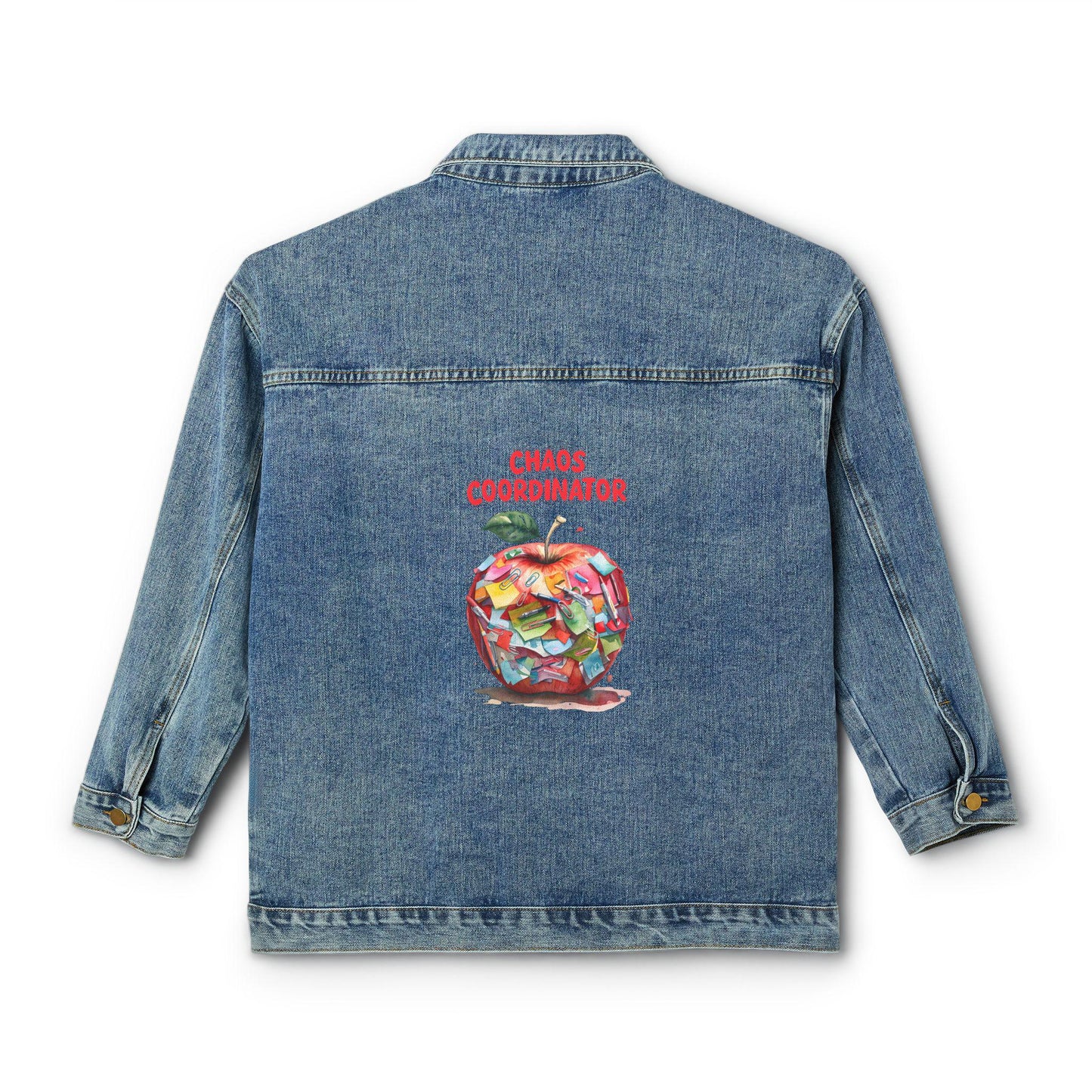 Women's Oversized Denim Jacket: Casual Chic Cotton Blend Outerwear