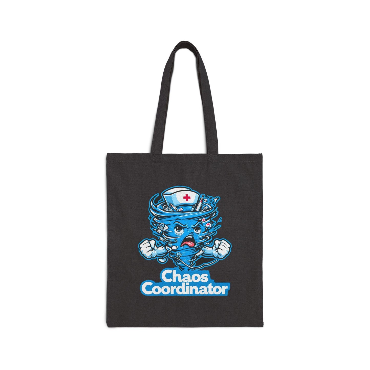 Chaos Coordinator Nurse Tote Bag: Cotton Canvas Shopping Bag
