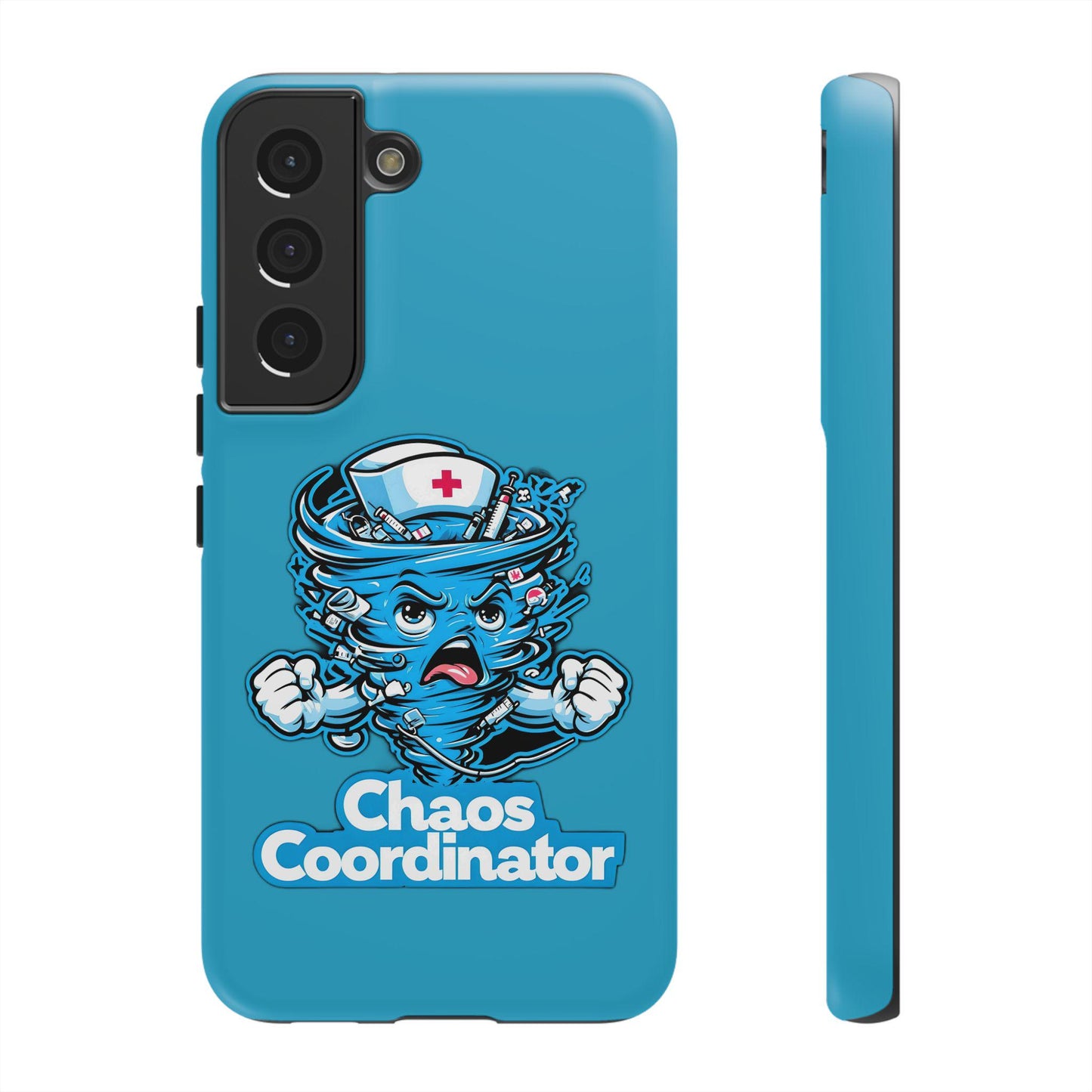 Chaos Coordinator Phone Case: Funny Nurse Gift, Healthcare Hero Tough Case