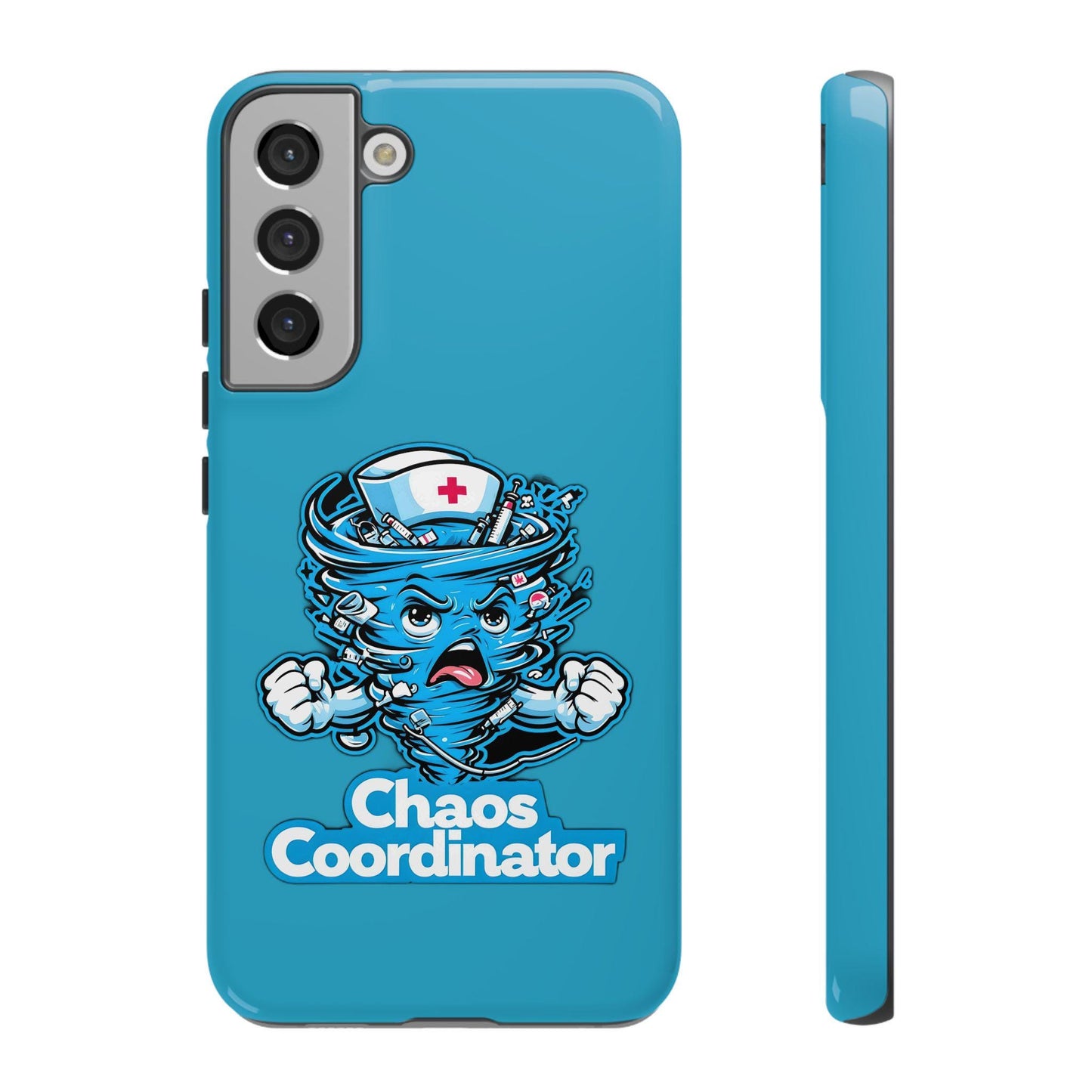 Chaos Coordinator Phone Case: Funny Nurse Gift, Healthcare Hero Tough Case