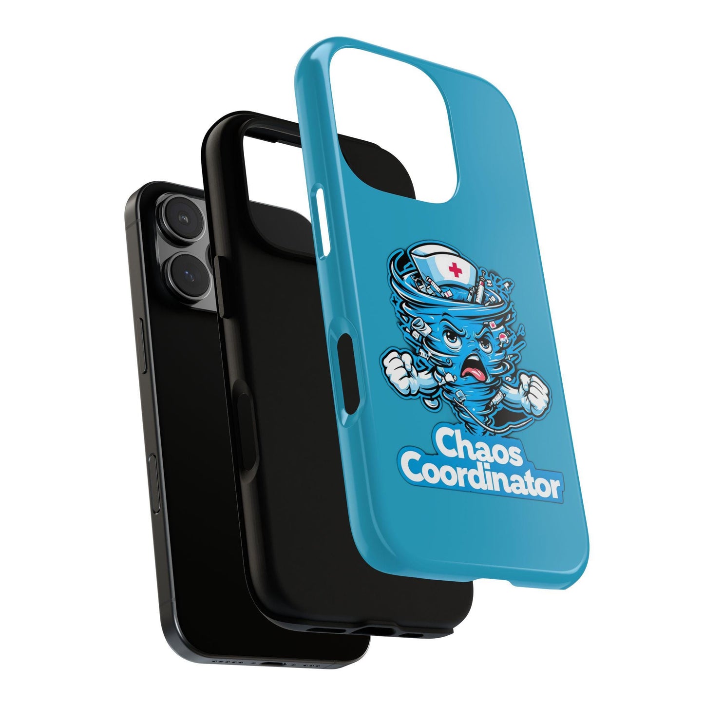 Chaos Coordinator Phone Case: Funny Nurse Gift, Healthcare Hero Tough Case