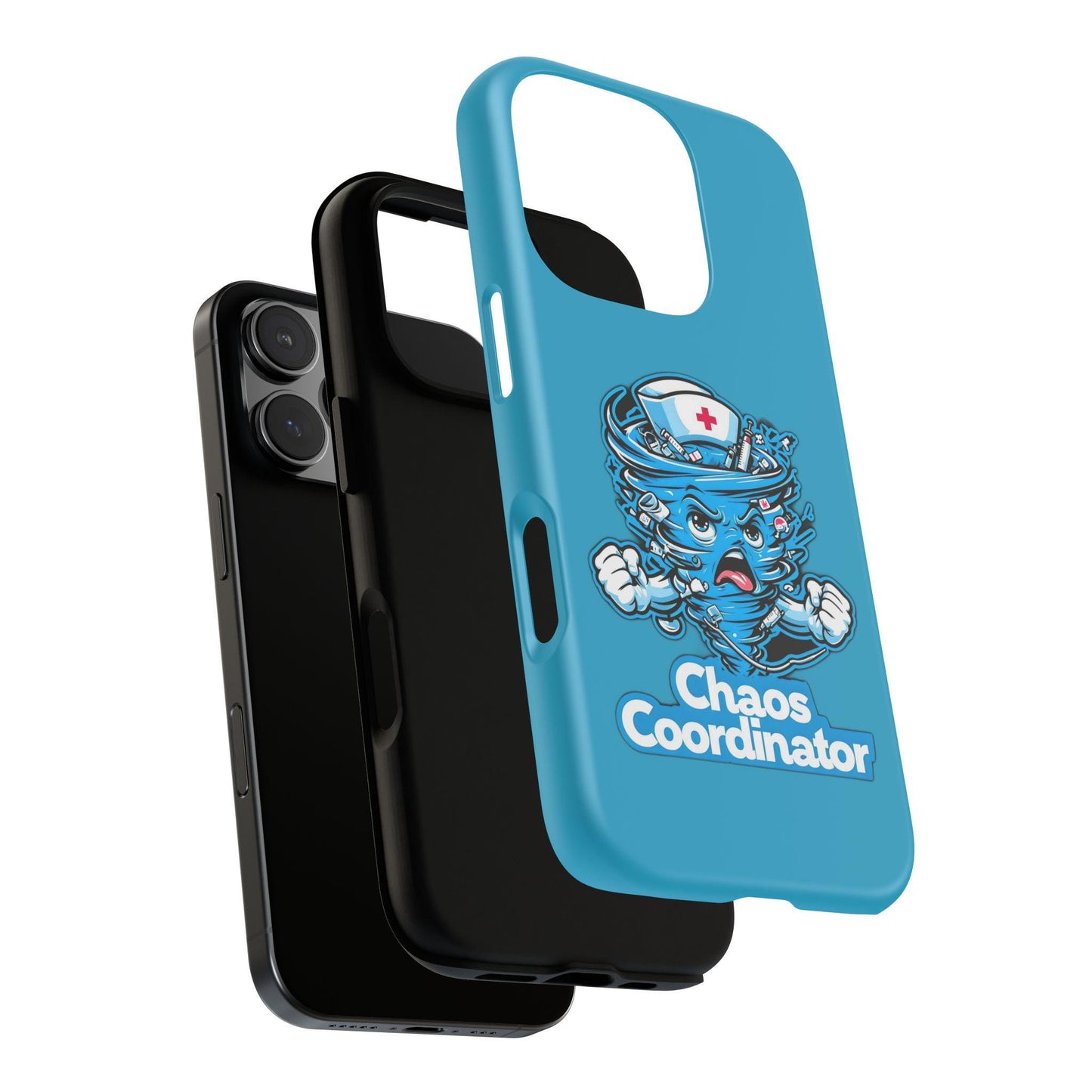 Chaos Coordinator Phone Case: Funny Nurse Gift, Healthcare Hero Tough Case