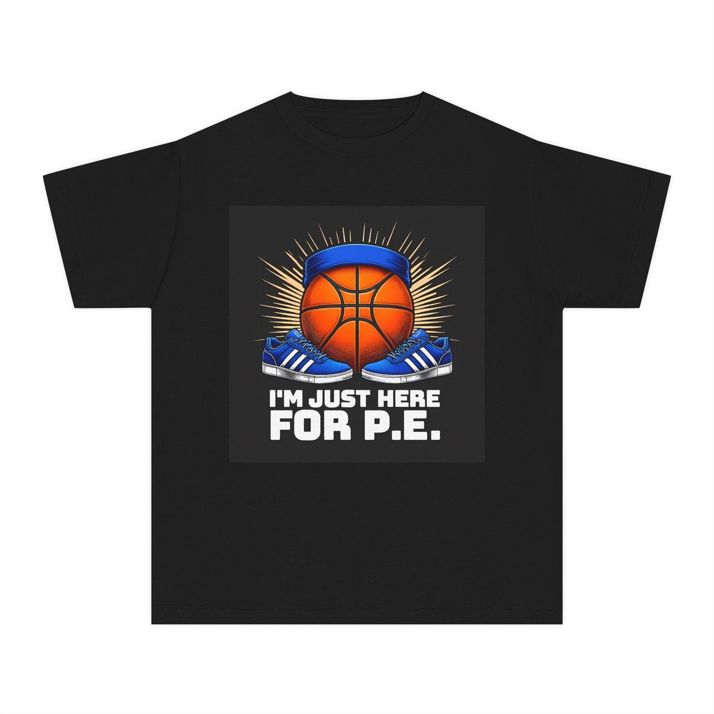 Youth Basketball Graphic Tee: Motivational Kids Sports Shirt