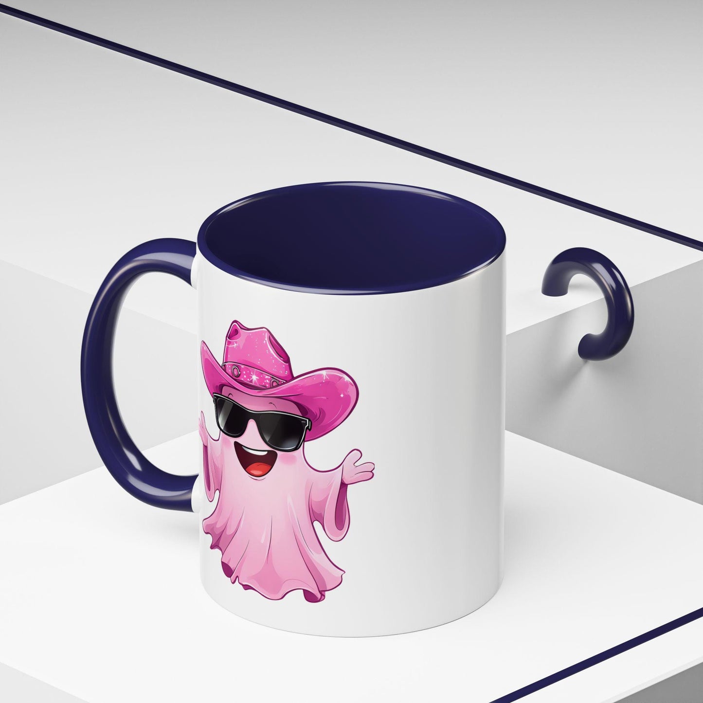 Playful Ghost Coffee Mug: Fun Halloween Drinkware