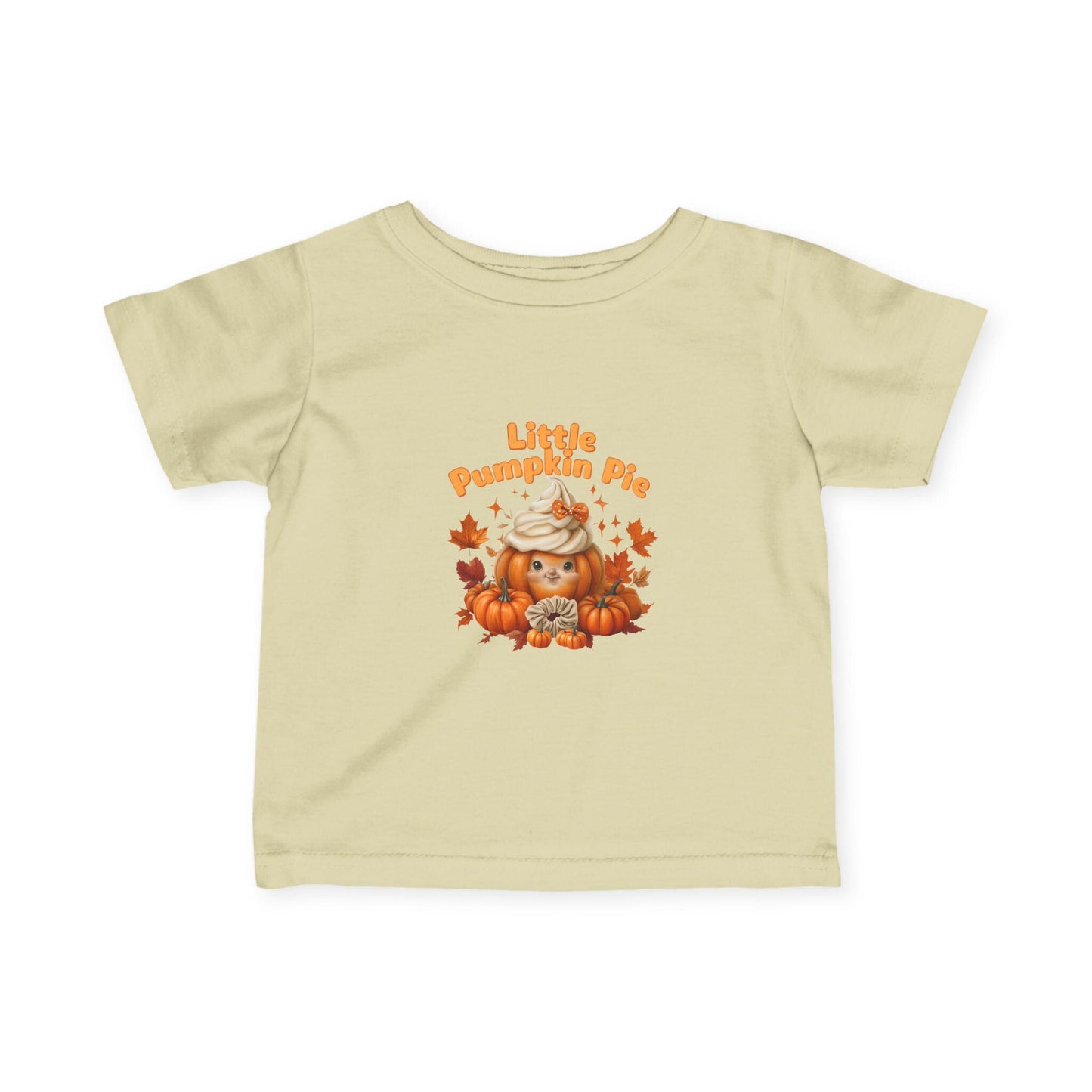 Adorable Infant Tee for Fall Celebrations Cute Baby T-Shirt, Halloween Outfit, Little Pumpkin Pie Shirt, Seasonal Clothes