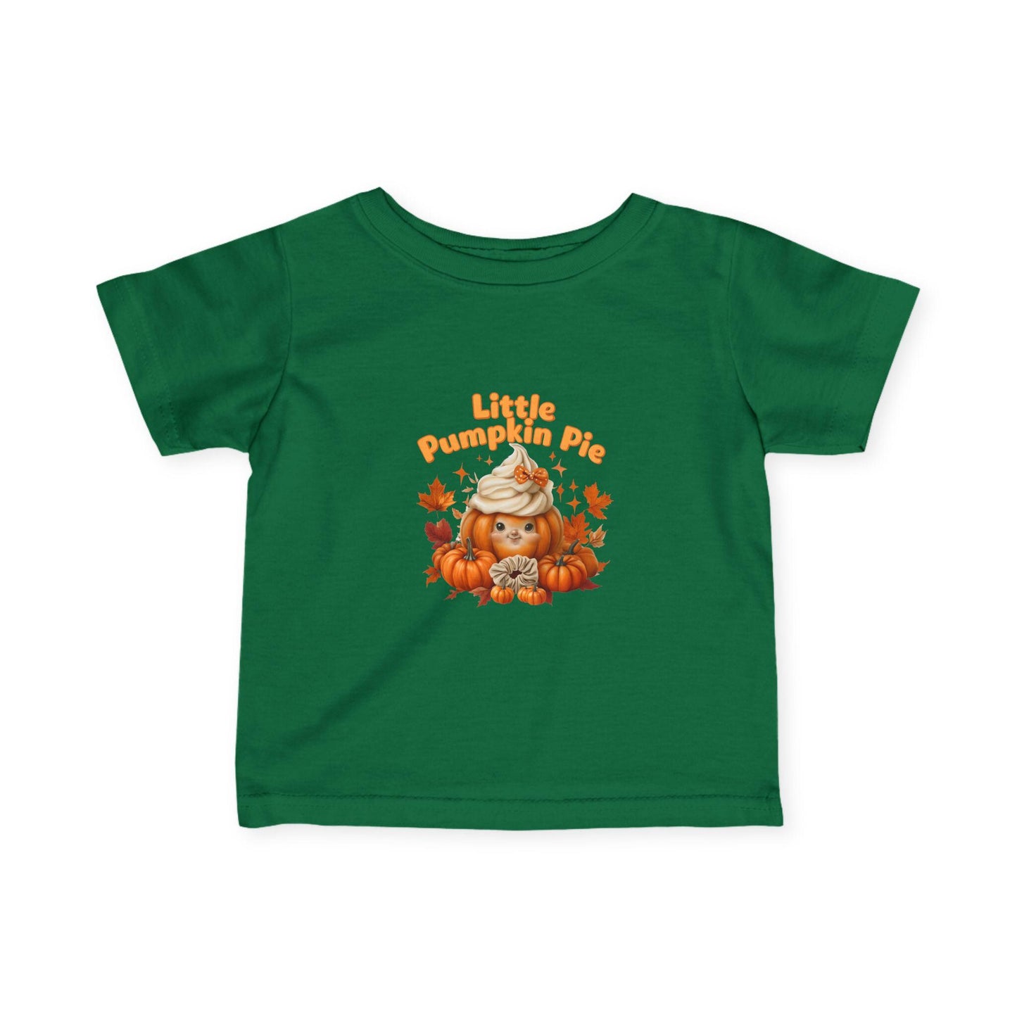 Adorable Infant Tee for Fall Celebrations Cute Baby T-Shirt, Halloween Outfit, Little Pumpkin Pie Shirt, Seasonal Clothes