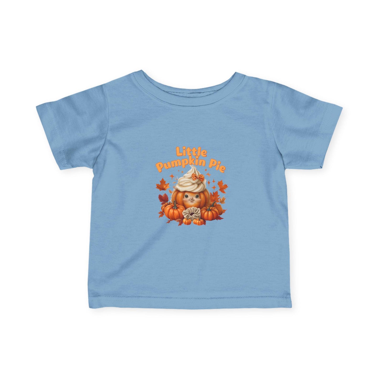 Adorable Infant Tee for Fall Celebrations Cute Baby T-Shirt, Halloween Outfit, Little Pumpkin Pie Shirt, Seasonal Clothes