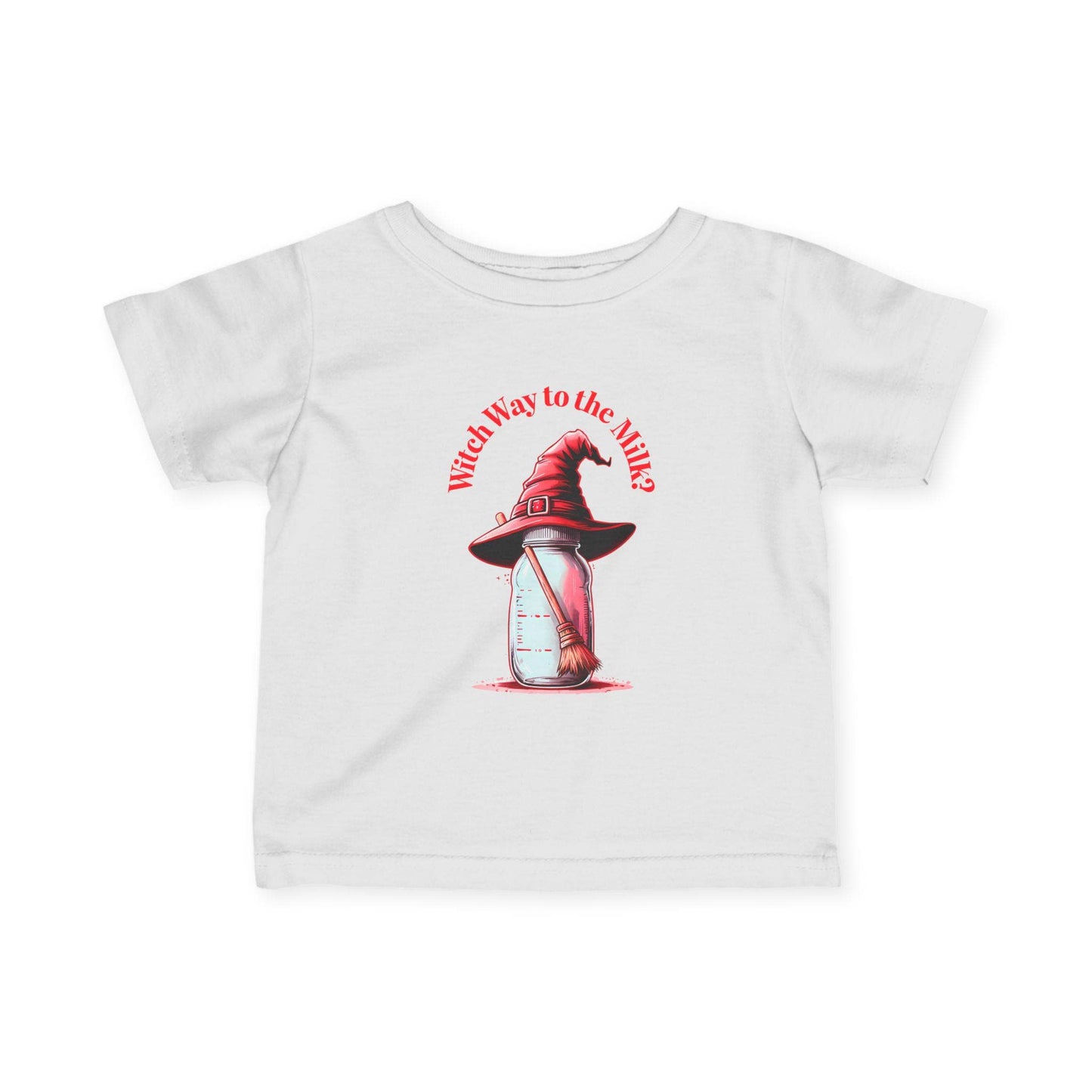 Witch's Hat Baby Tee: Spooky Halloween Infant Shirt