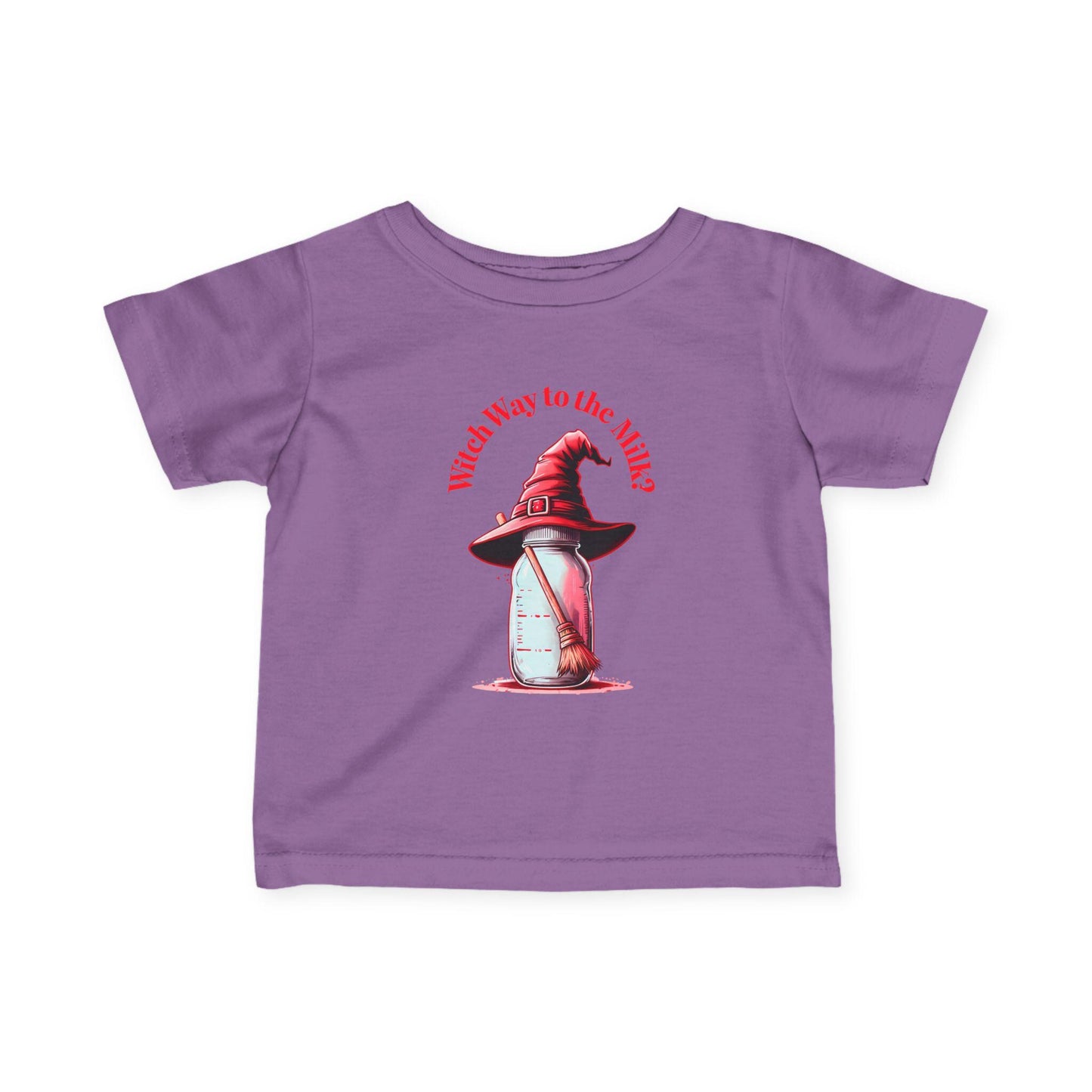Witch's Hat Baby Tee: Spooky Halloween Infant Shirt