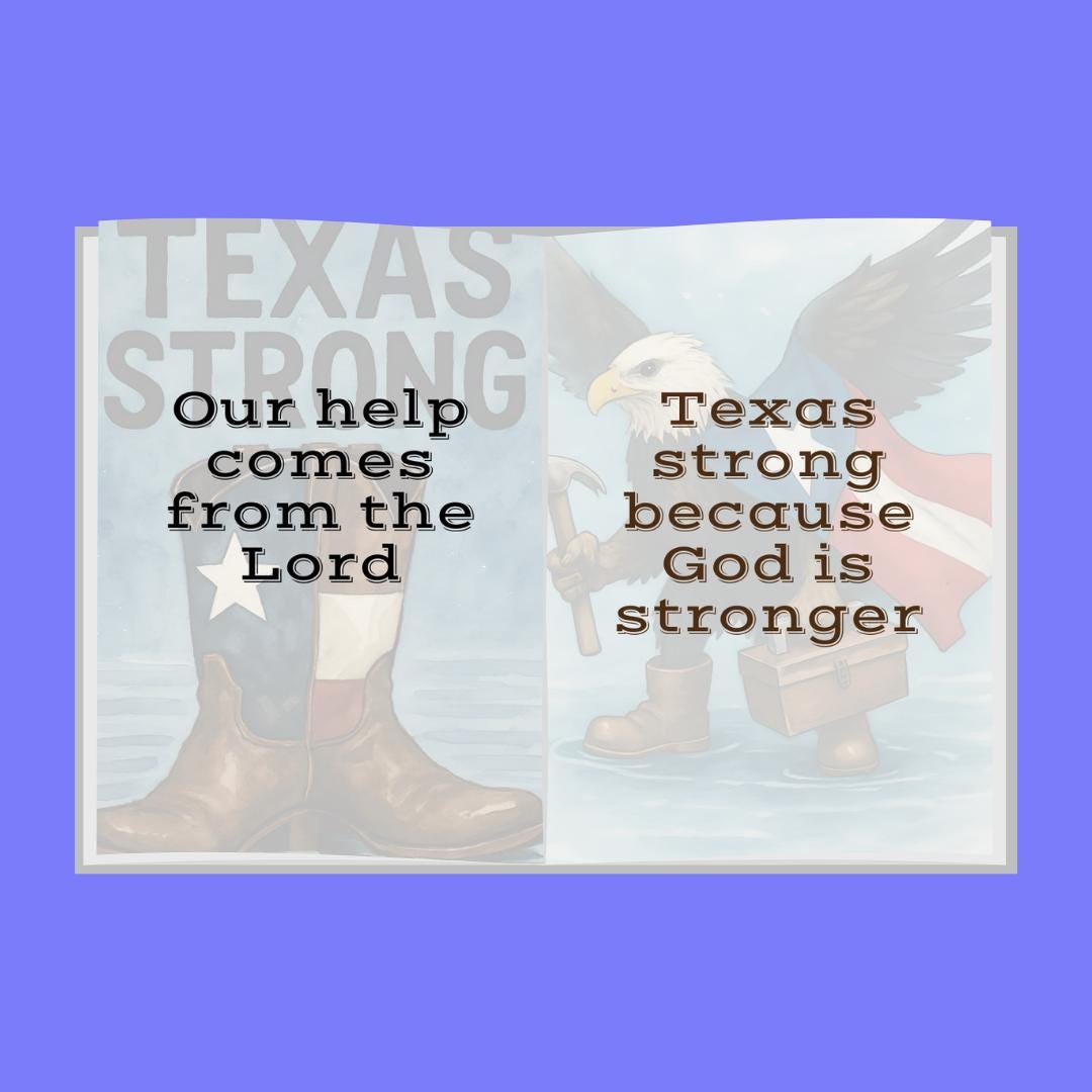 Texas Strong Faith Quotes: Christian Canva Templates (PNG Digital Download)