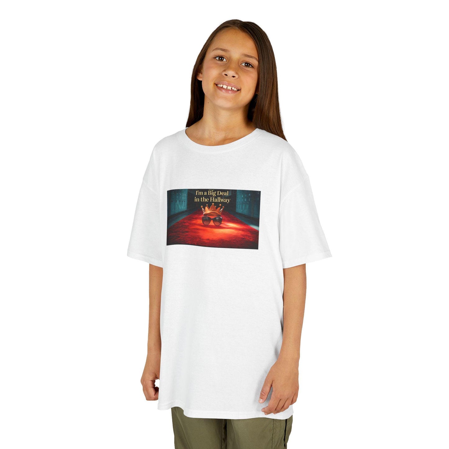 Back to School Kids Tee, Cool Graphic Shirts, Red Carpet, Fun Gift for Kids, Fun School T-Shirt, Locker art