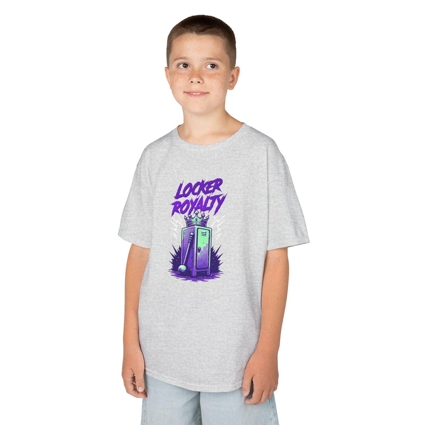 Locker Royalty Kids T-Shirt: Fun School Tee for Youth