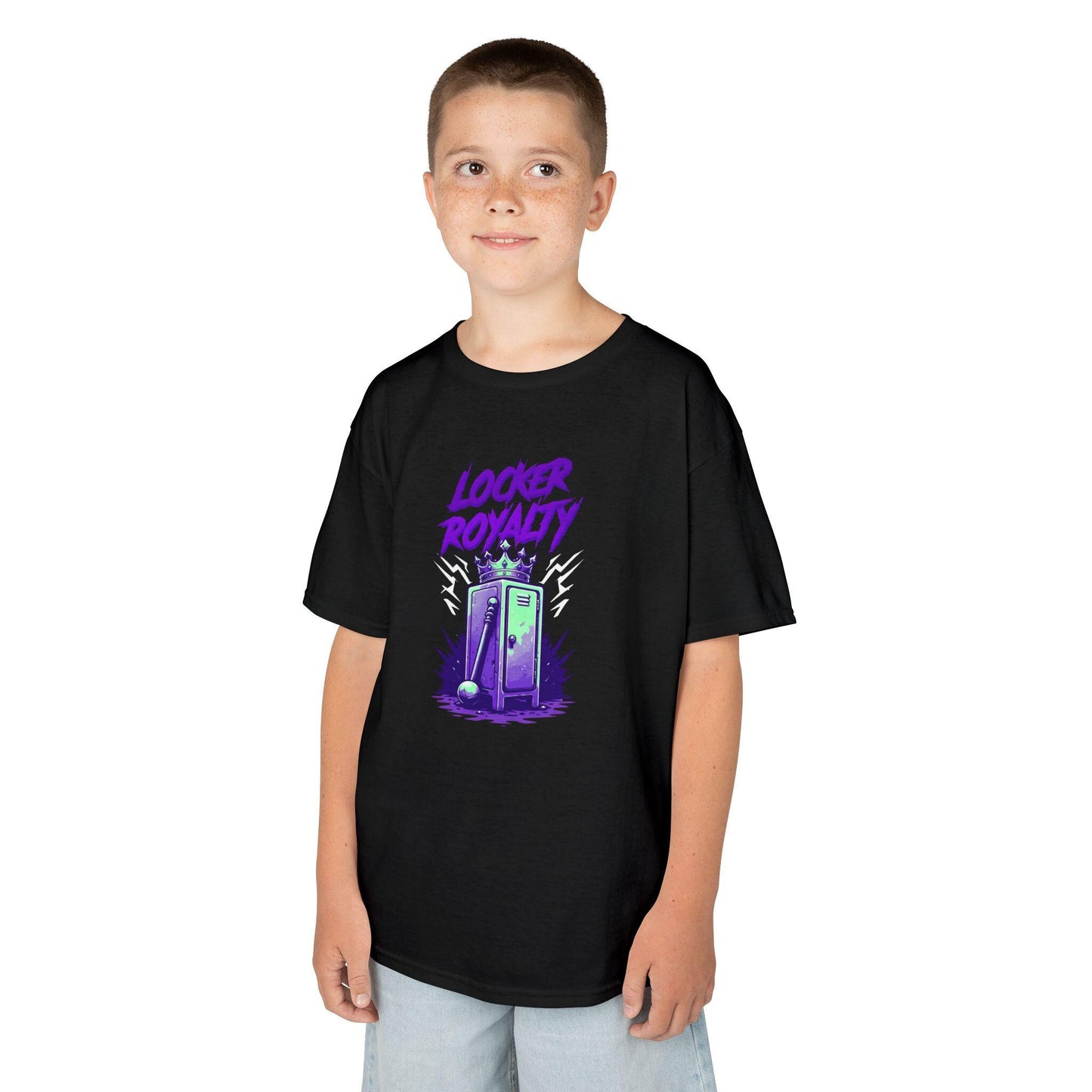Locker Royalty Kids T-Shirt: Fun School Tee for Youth