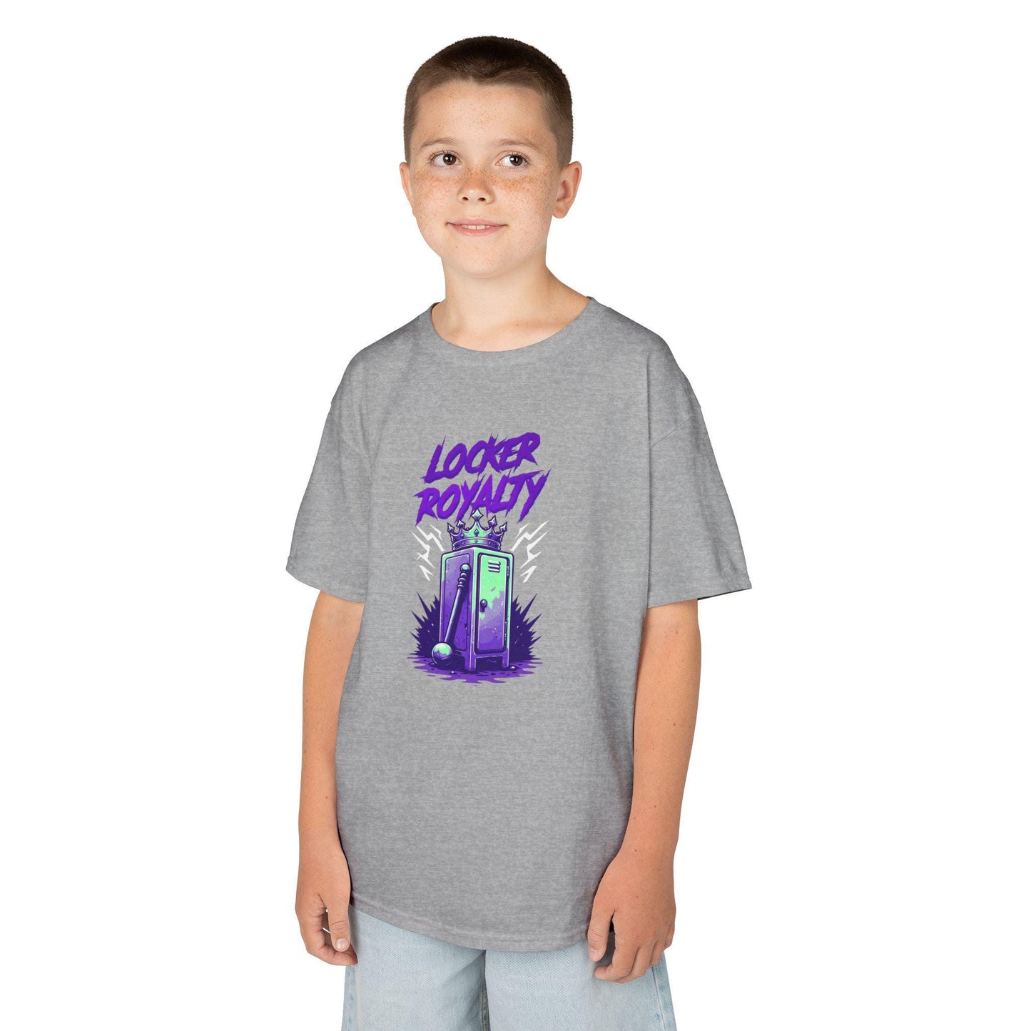 Locker Royalty Kids T-Shirt: Fun School Tee for Youth