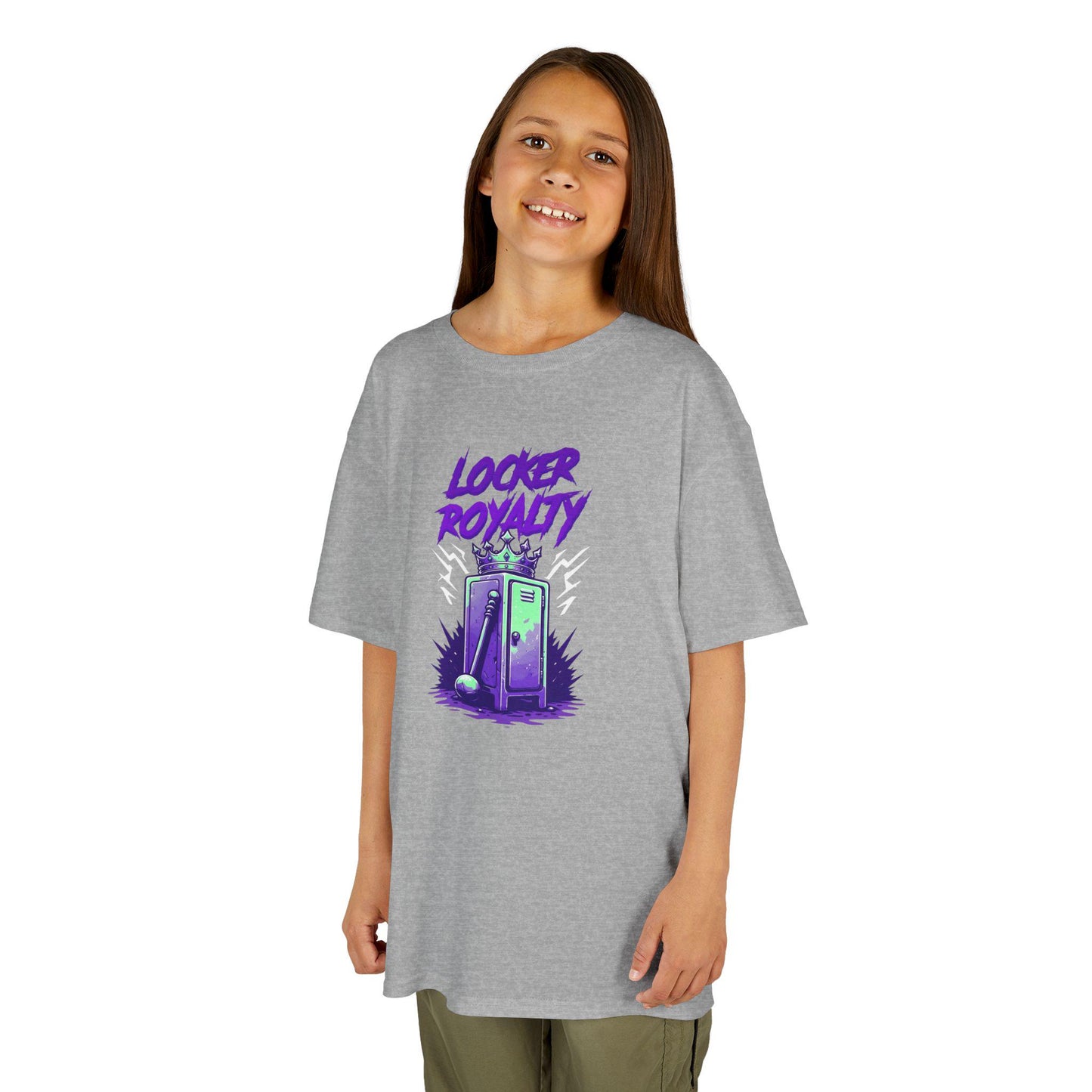 Locker Royalty Kids T-Shirt: Fun School Tee for Youth