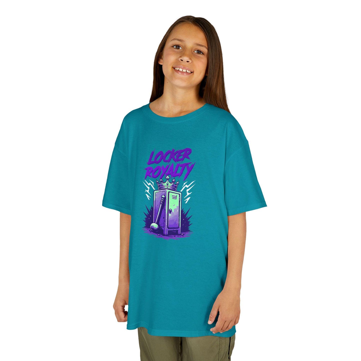Locker Royalty Kids T-Shirt: Fun School Tee for Youth