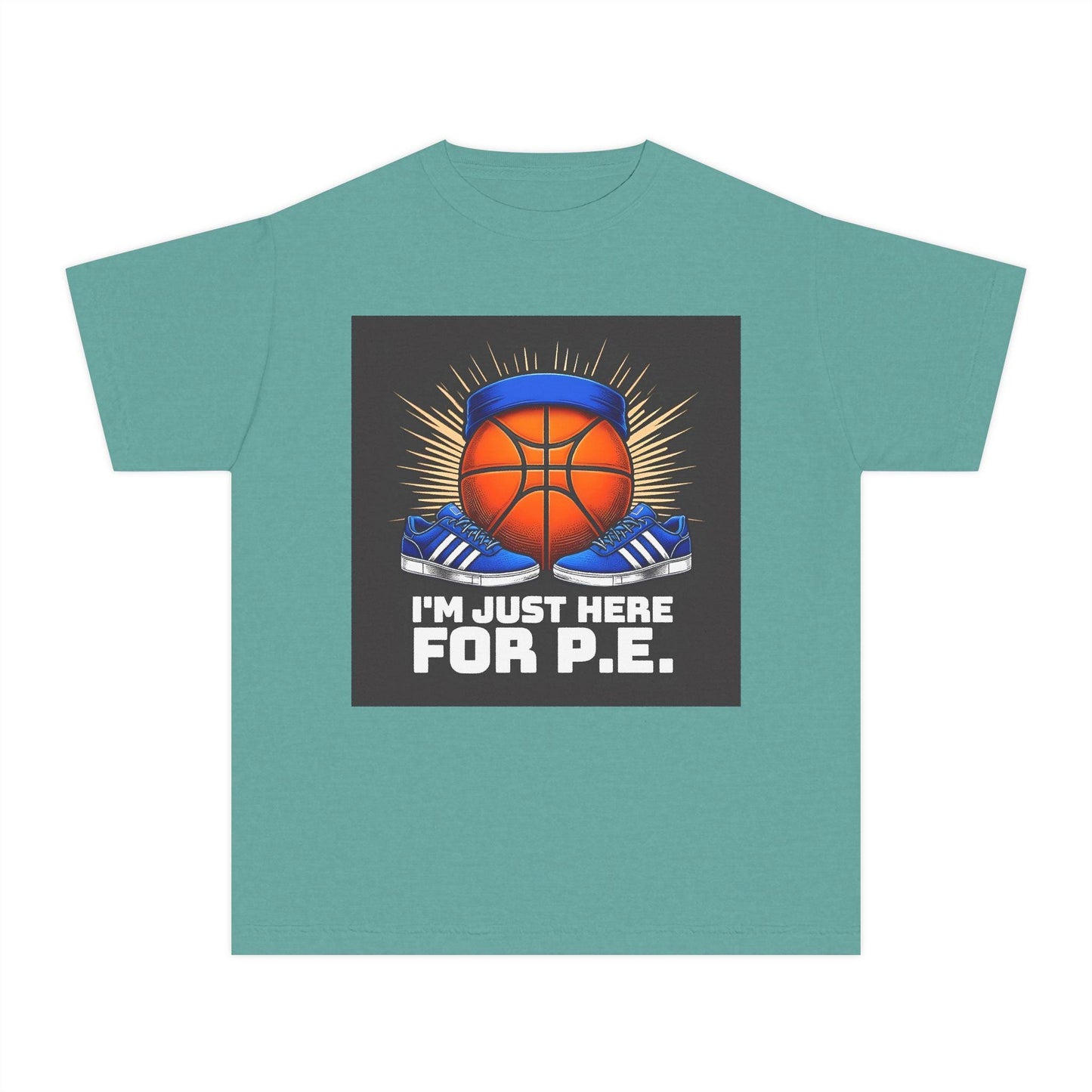 Youth Basketball Graphic Tee: Motivational Kids Sports Shirt