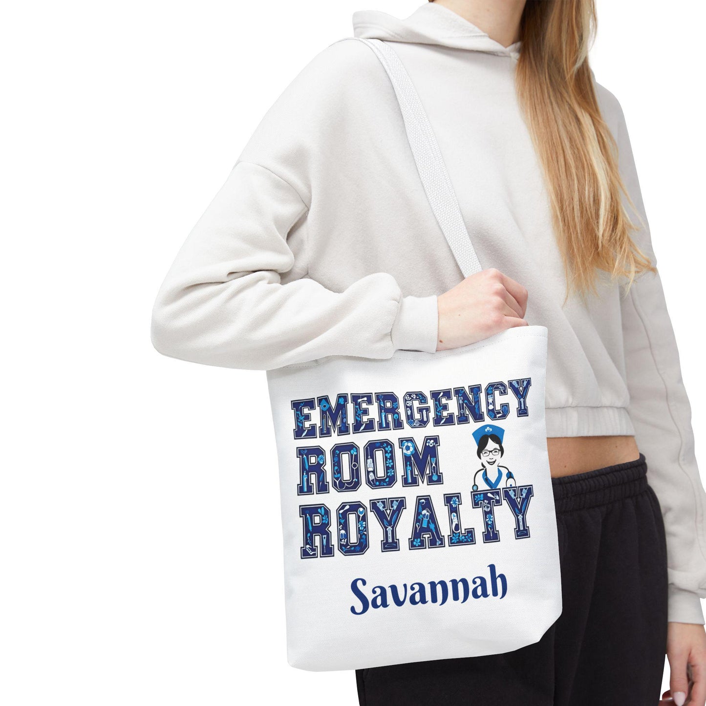 Emergency Room Royalty Tote Bag: Gift for Healthcare Workers