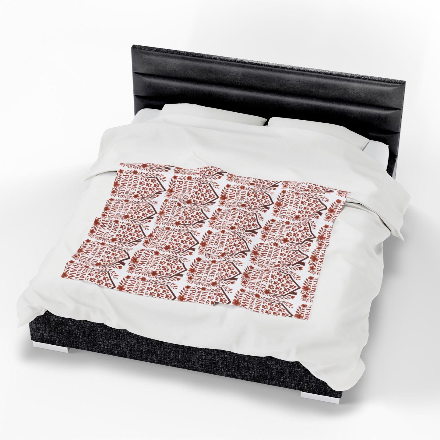 Pet Lover Plush Blanket: Cozy Home Decor Throw