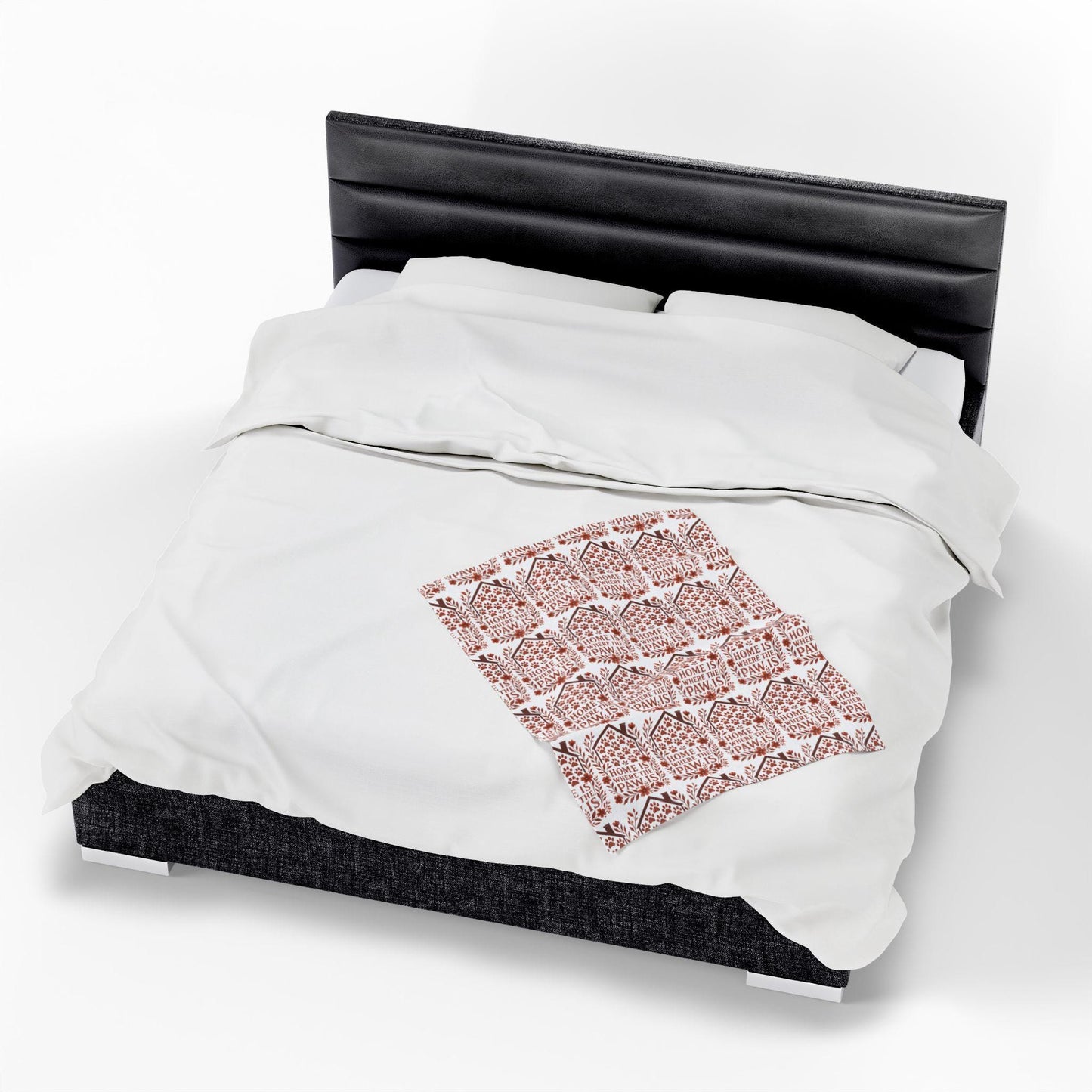 Pet Lover Plush Blanket: Cozy Home Decor Throw