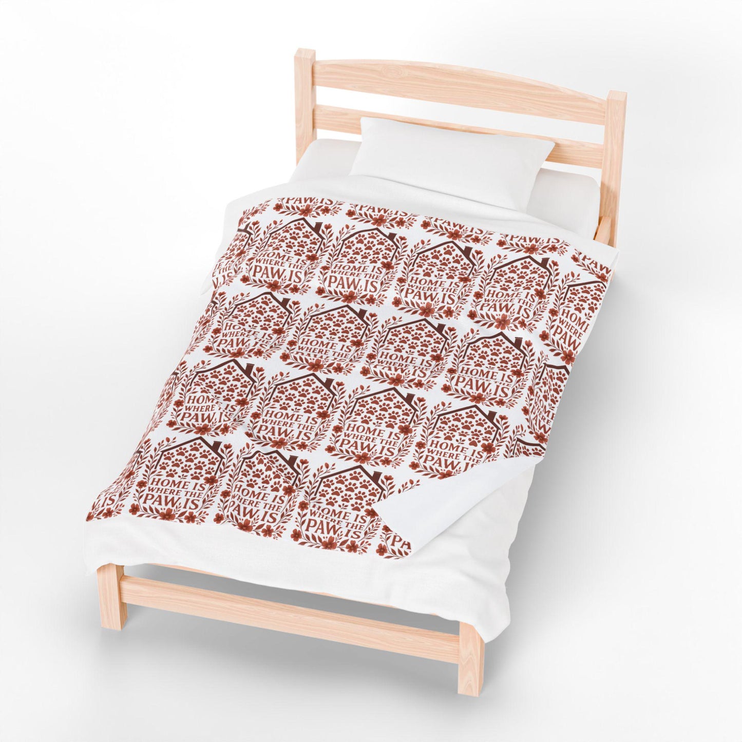 Pet Lover Plush Blanket: Cozy Home Decor Throw