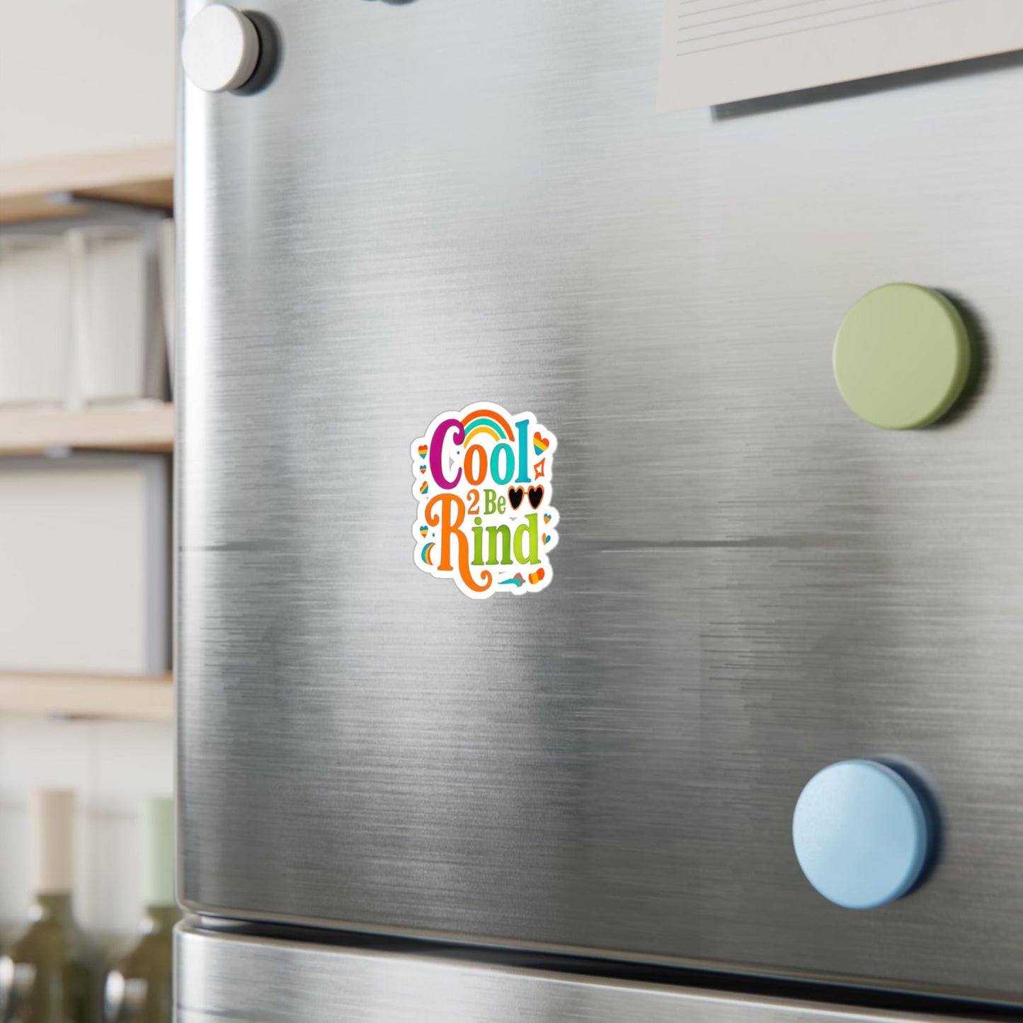 Kindness Vinyl Decals: Vibrant Stickers for Laptop, Water Bottle, LGBTQ+ Decor