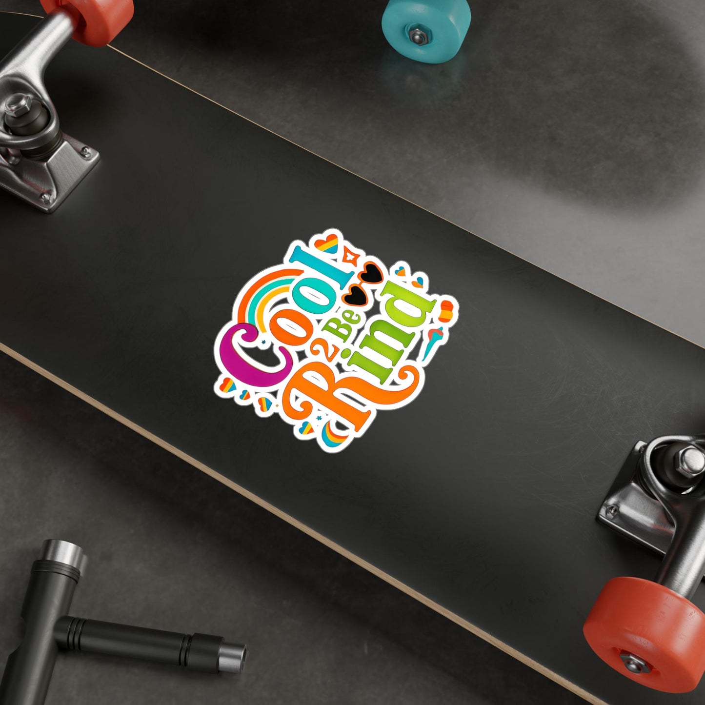Kindness Vinyl Decals: Vibrant Stickers for Laptop, Water Bottle, LGBTQ+ Decor