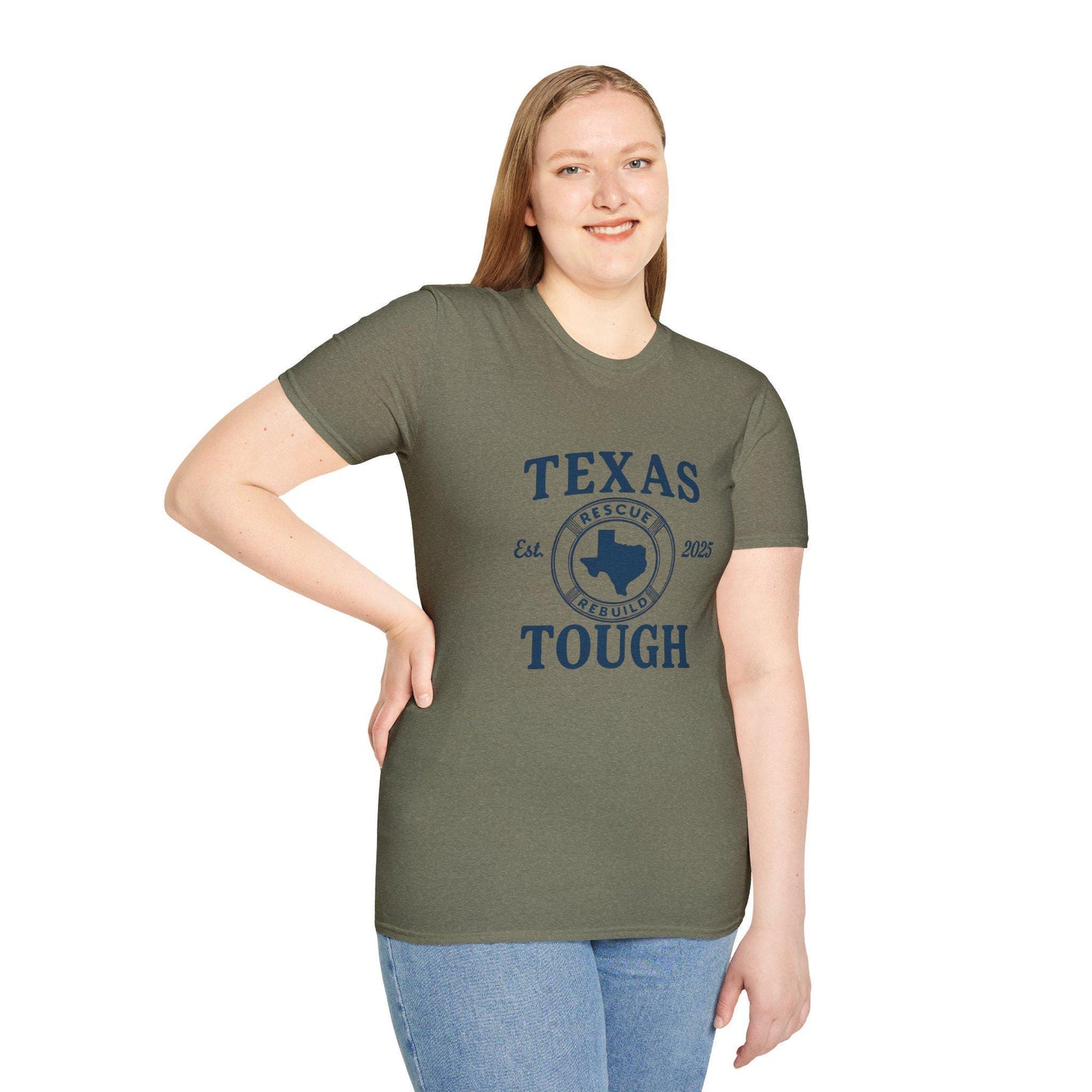 Texas Tough T-Shirt: Unisex Ring-Spun Cotton Tee