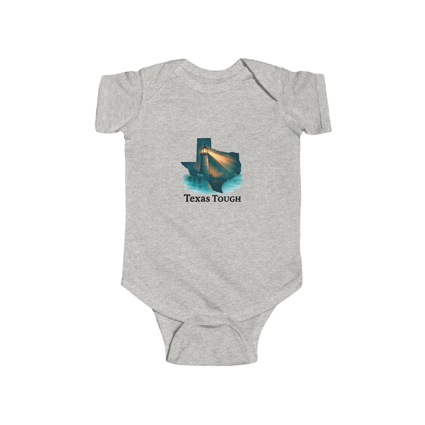 Texas Tough Infant Bodysuit - Cute Baby Clothes, Newborn Gift, Texas Pride, Baby Shower Present, Toddler Apparel