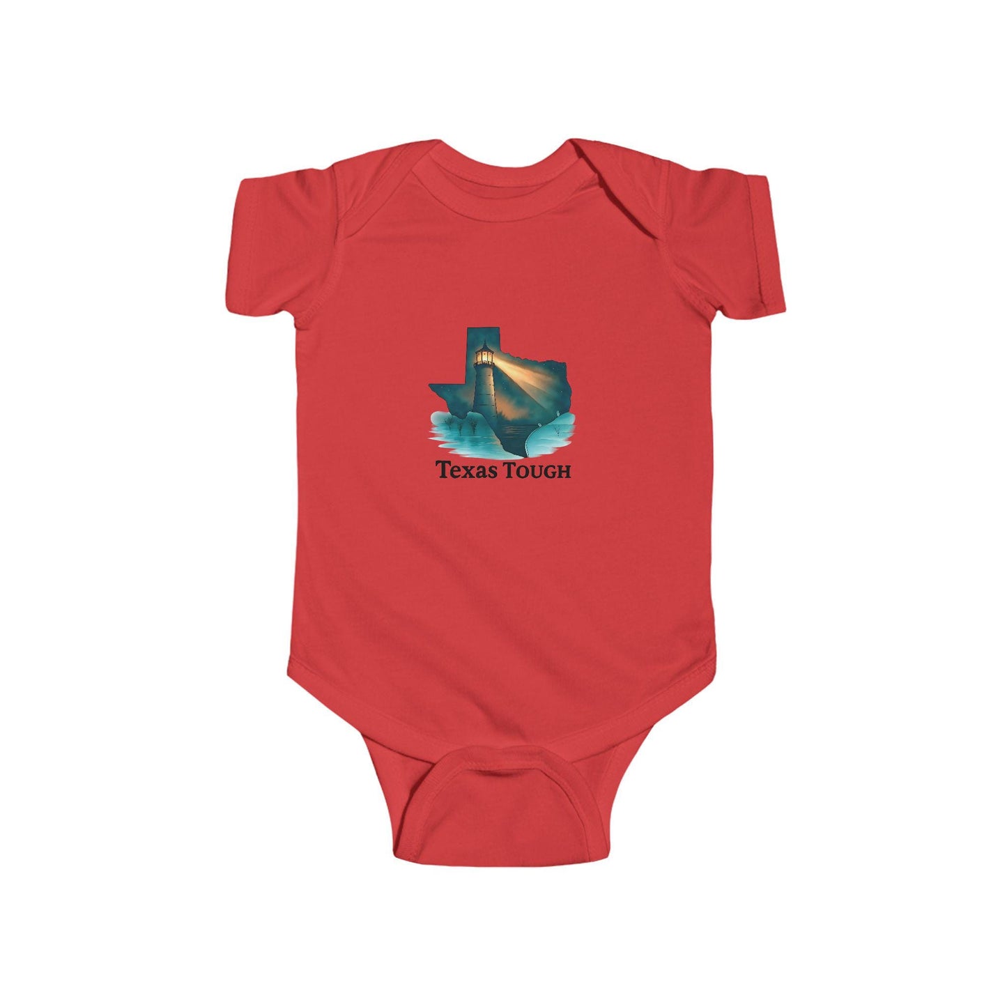 Texas Tough Infant Bodysuit - Cute Baby Clothes, Newborn Gift, Texas Pride, Baby Shower Present, Toddler Apparel