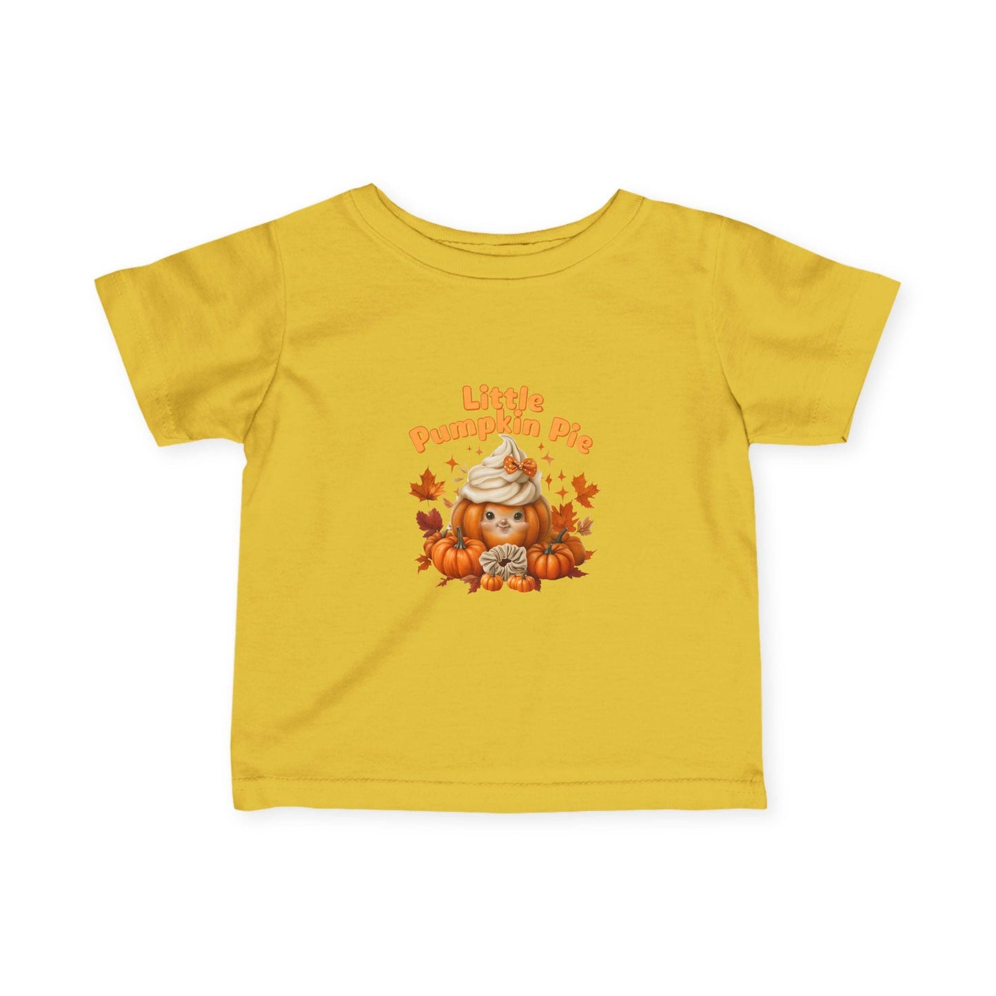 Adorable Infant Tee for Fall Celebrations Cute Baby T-Shirt, Halloween Outfit, Little Pumpkin Pie Shirt, Seasonal Clothes