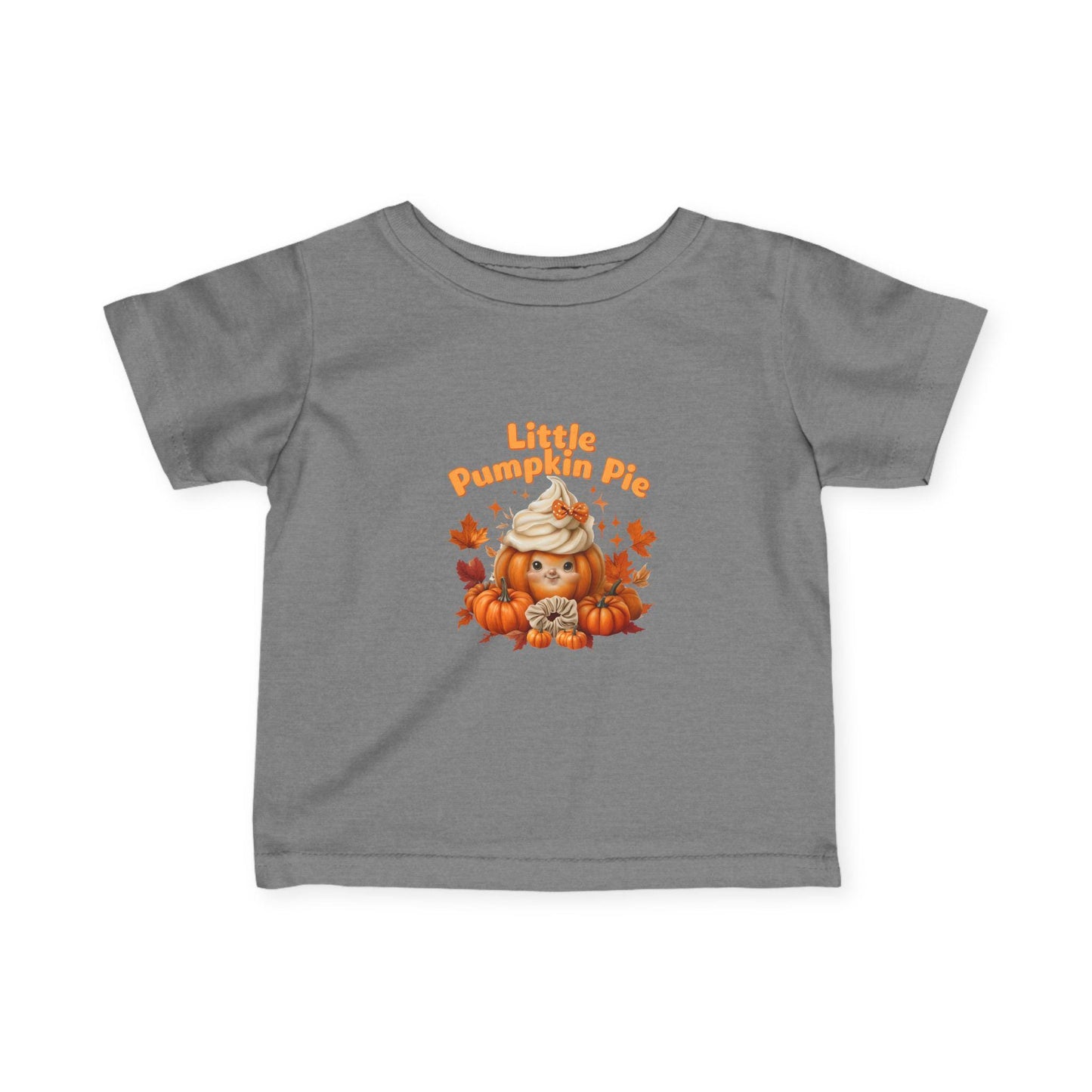 Adorable Infant Tee for Fall Celebrations Cute Baby T-Shirt, Halloween Outfit, Little Pumpkin Pie Shirt, Seasonal Clothes
