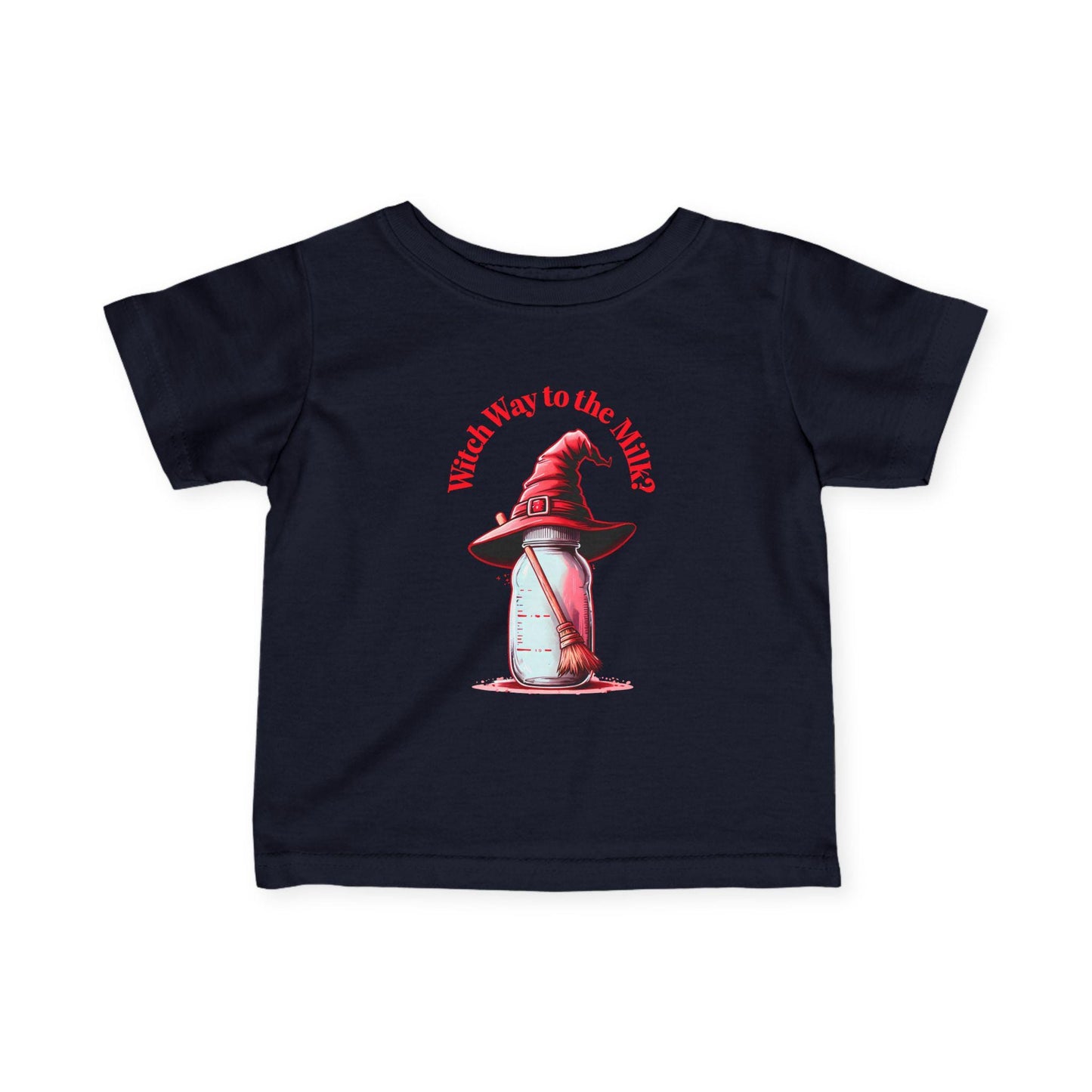 Witch's Hat Baby Tee: Spooky Halloween Infant Shirt