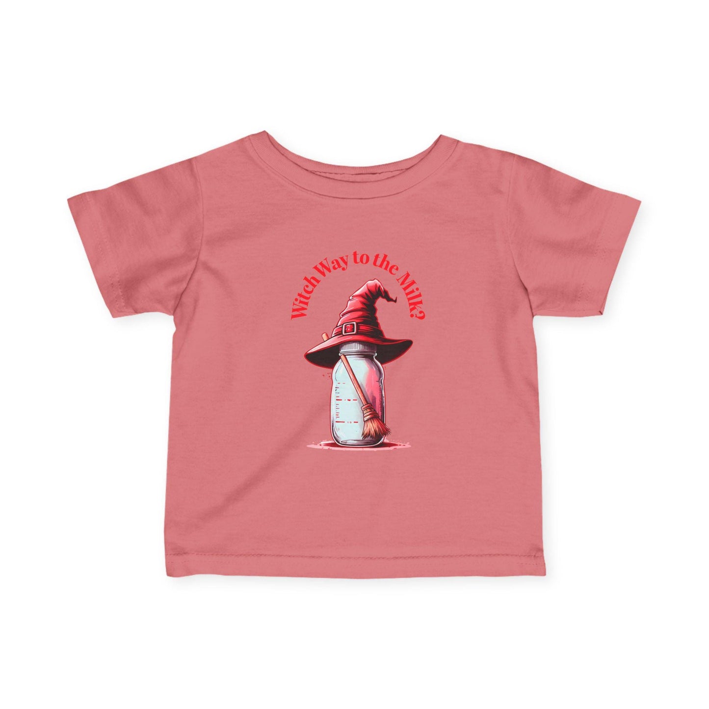 Witch's Hat Baby Tee: Spooky Halloween Infant Shirt